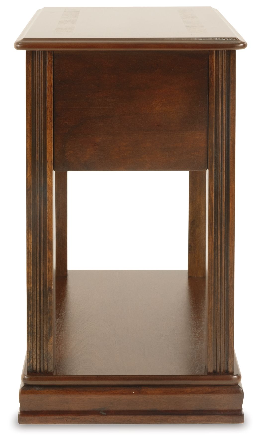 Ashley Furniture Breegin - Chair Side End Table - Removable Tray - Brown - Image 5