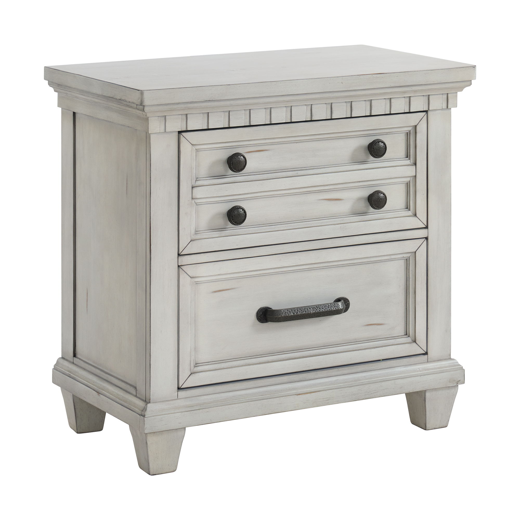 2 Drawer Nightstand With USB
