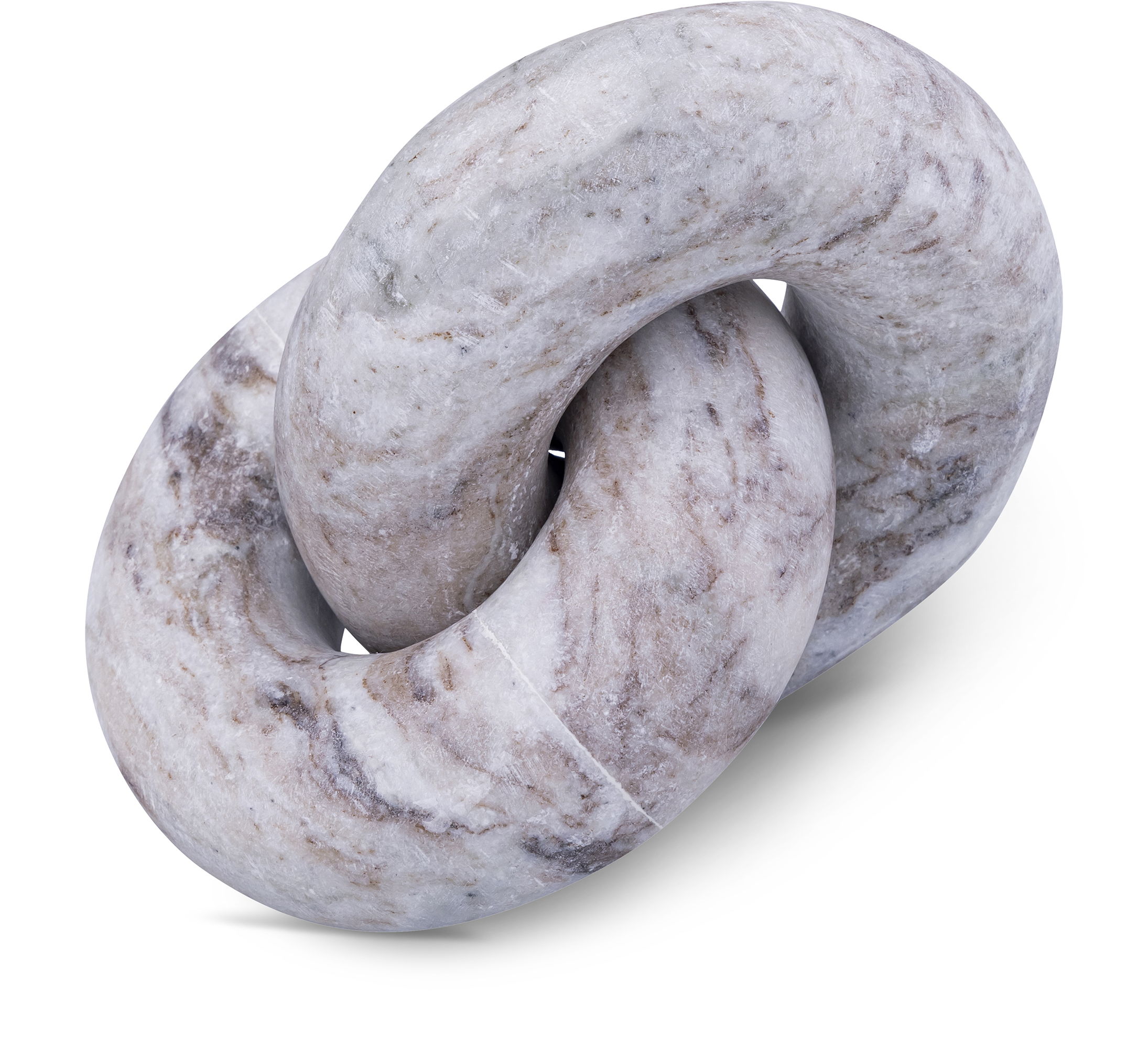 Knot - Marble Decorative - Brown