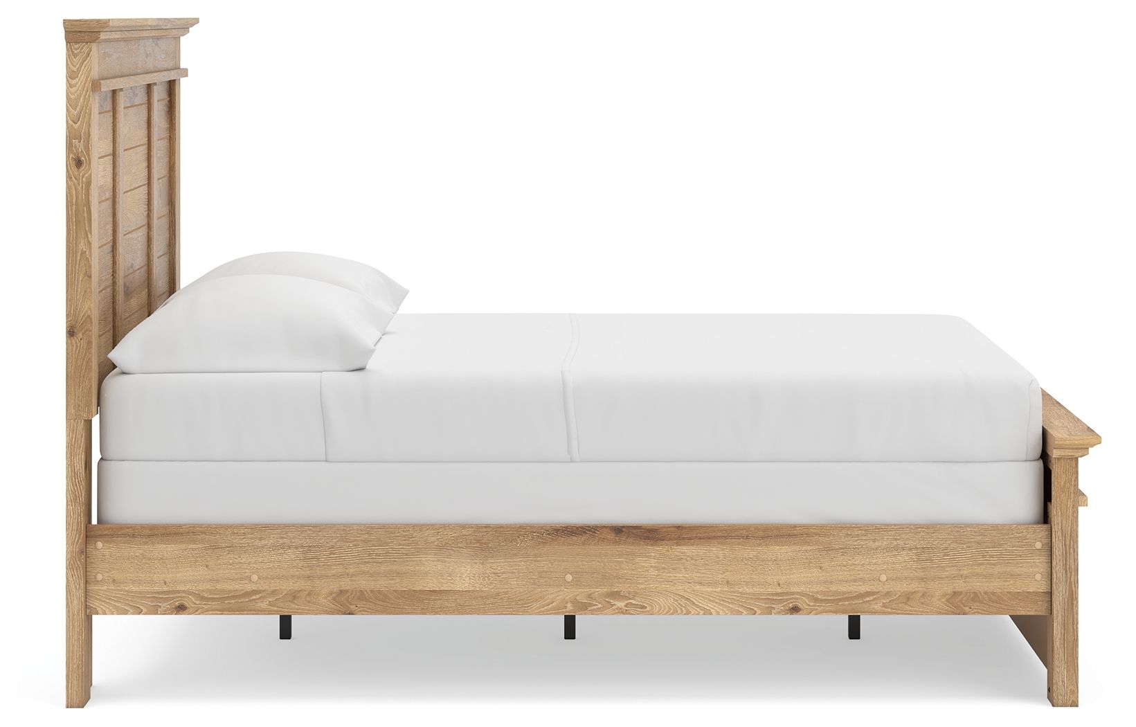 Ashley Furniture Makidern - Full Panel Bed - Tan - Image 9