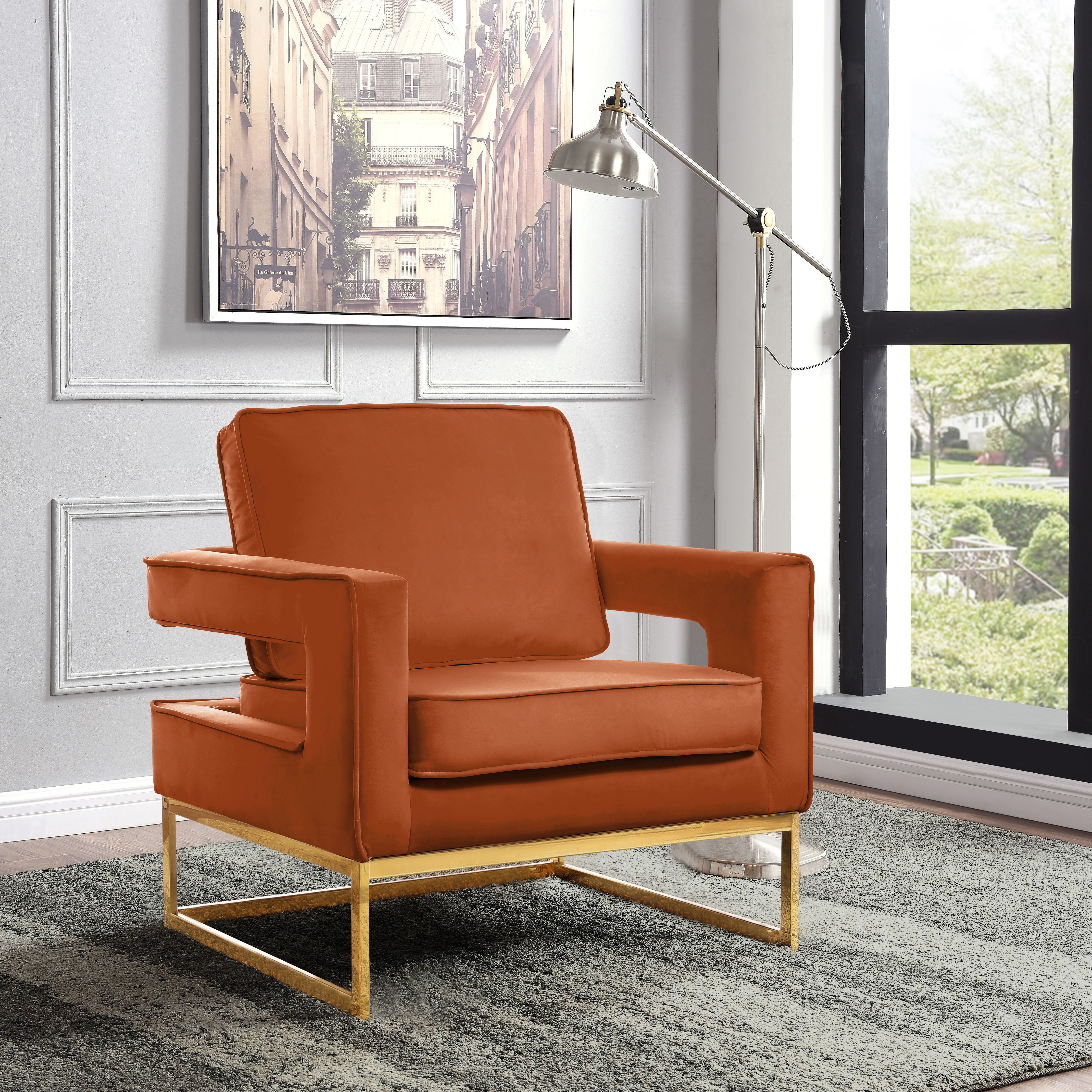 Noah - Accent Chair - Cognac