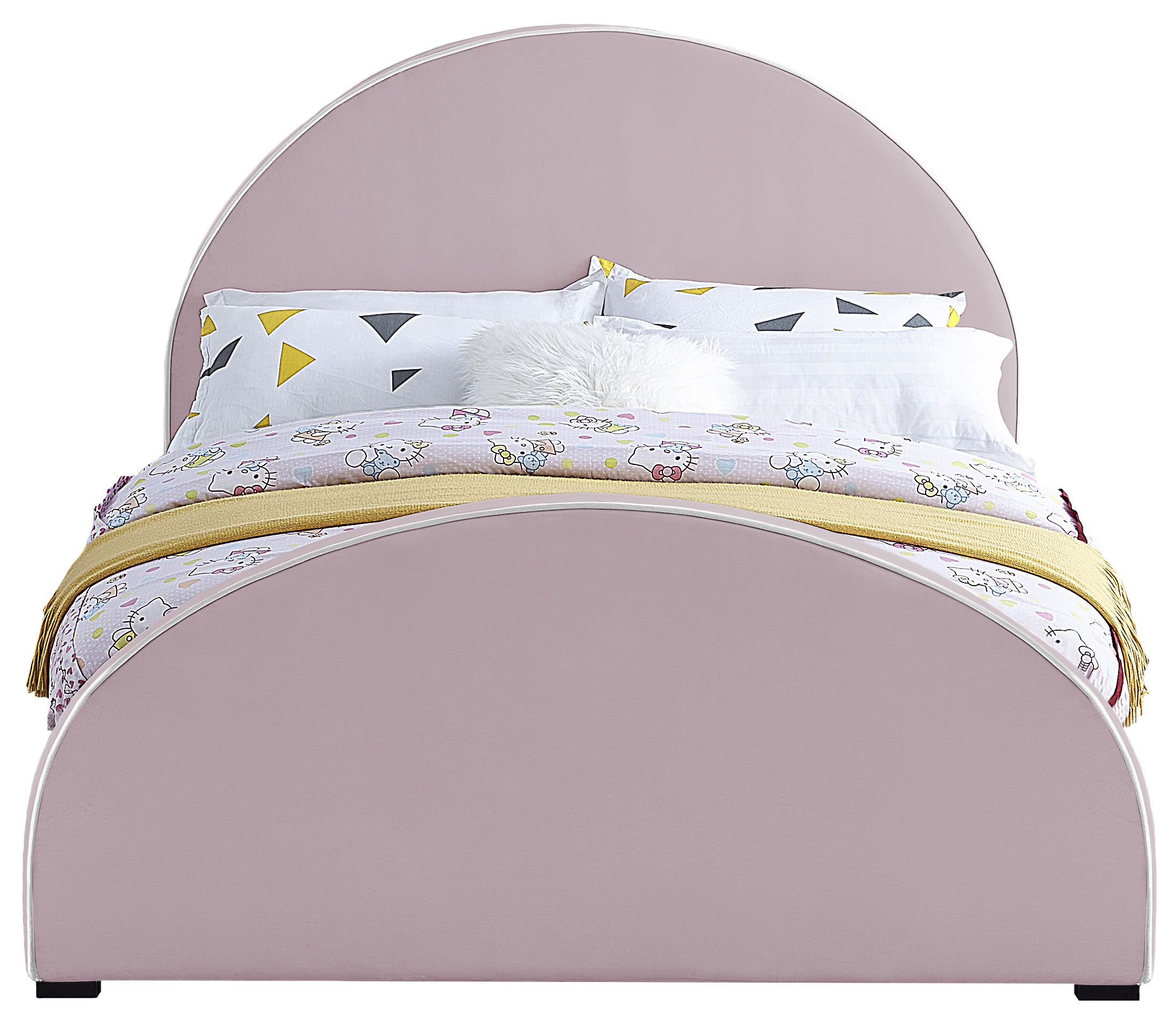 Brody - King Bed - Pink