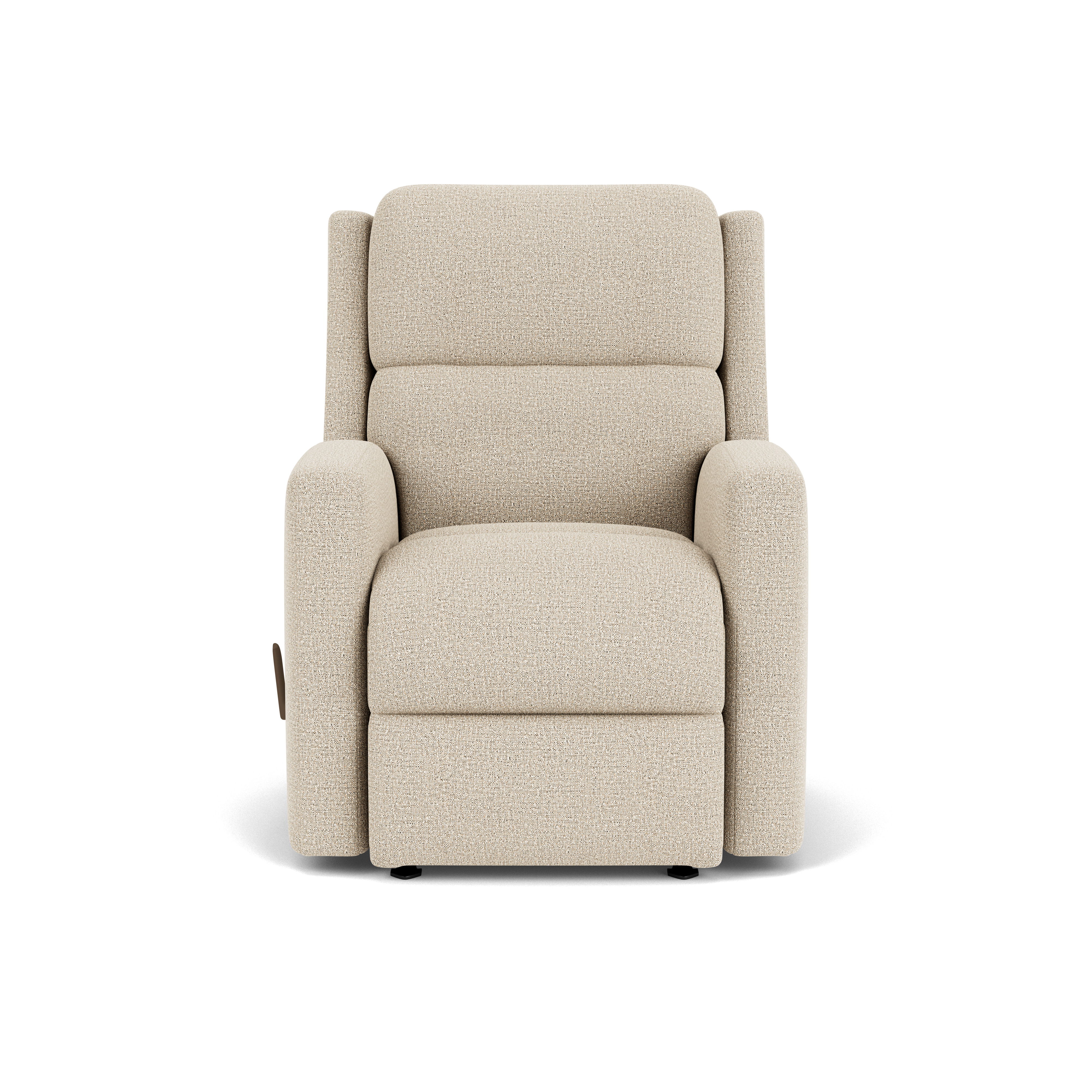 Chip - Transitional Fabric Recliner, beige, view 4