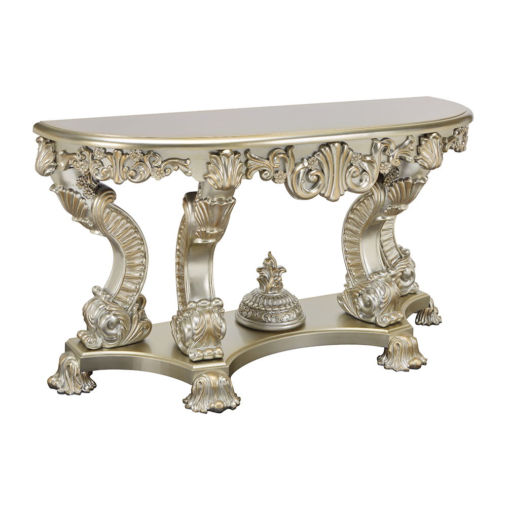 Sorina - Sofa Table - Antique Gold, beige
