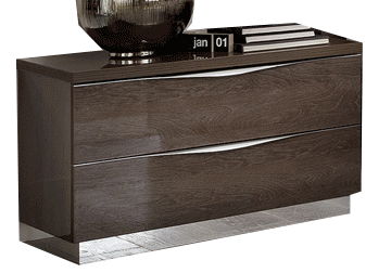 Platinum - "Legno" Nightstand - Silver Birch