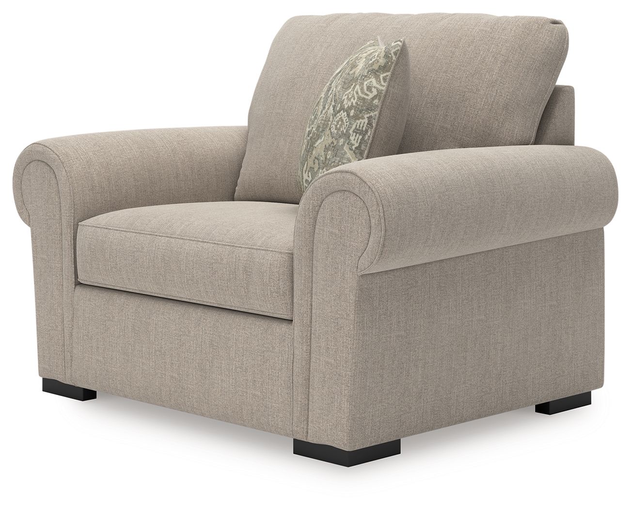 Ashley Furniture Sararose - Chair and a Half - Heather - Image 4