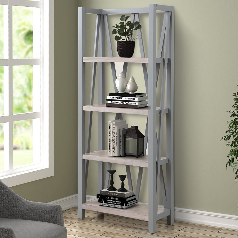 Parker House Americana Modern - Etagere Bookcase - Dove