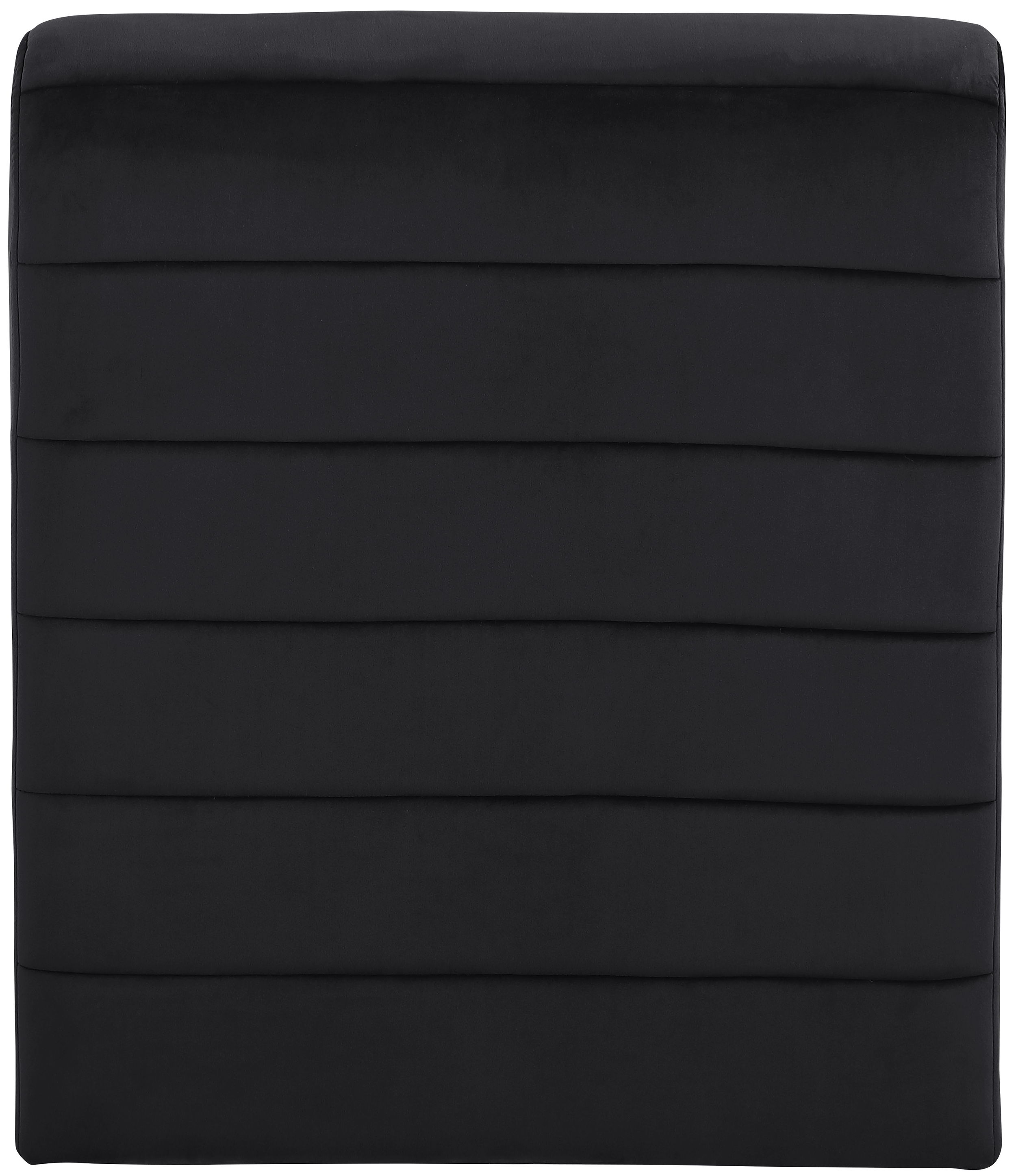Ivy - Velvet Accent Chair - Black