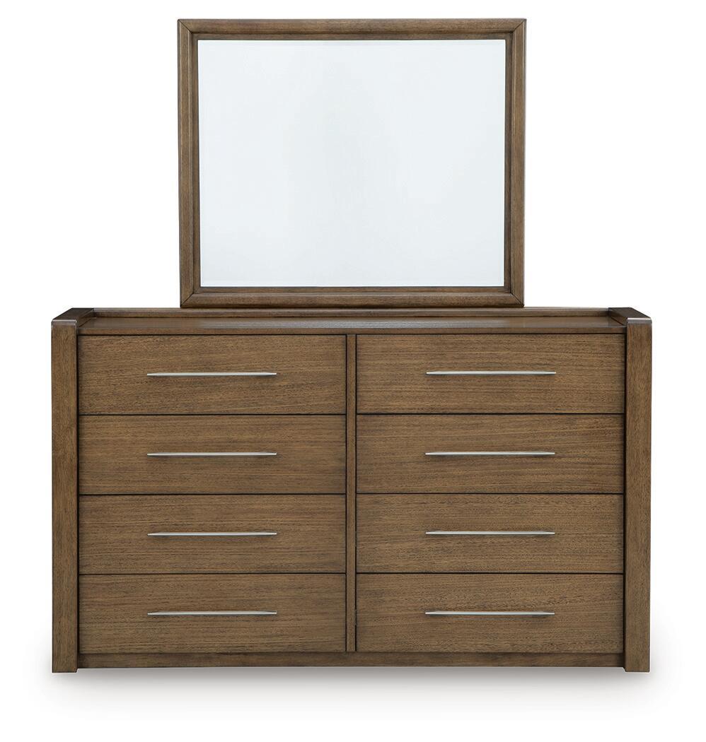 Ashley Furniture Marxmore - Dresser And Mirror - Brown - Image 6