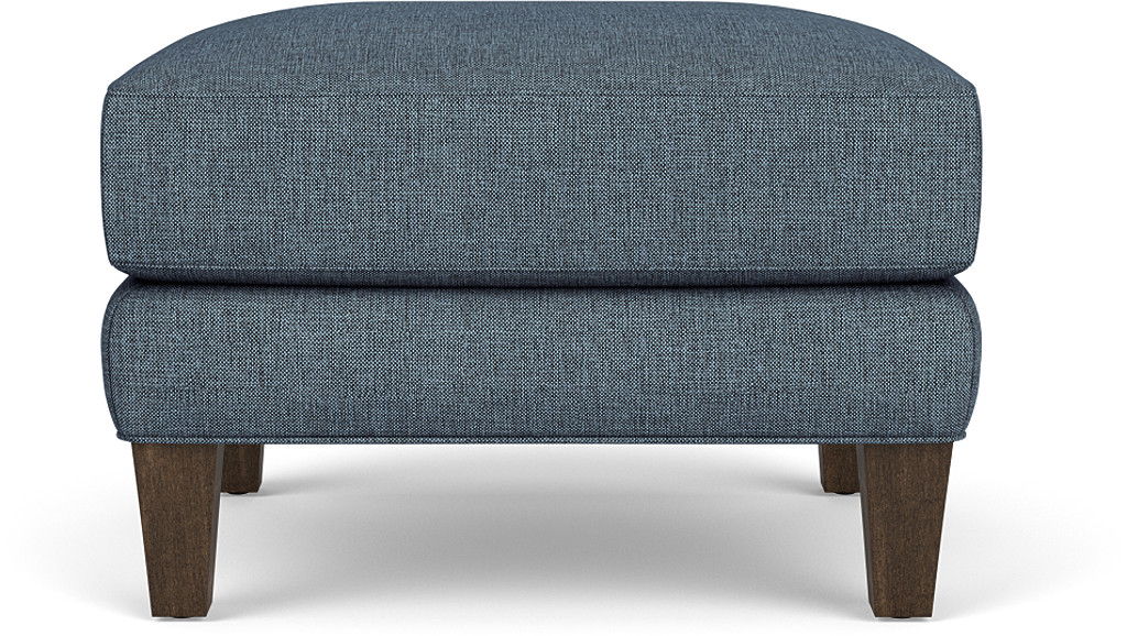 Venture - Fabric Ottoman, white, view 5