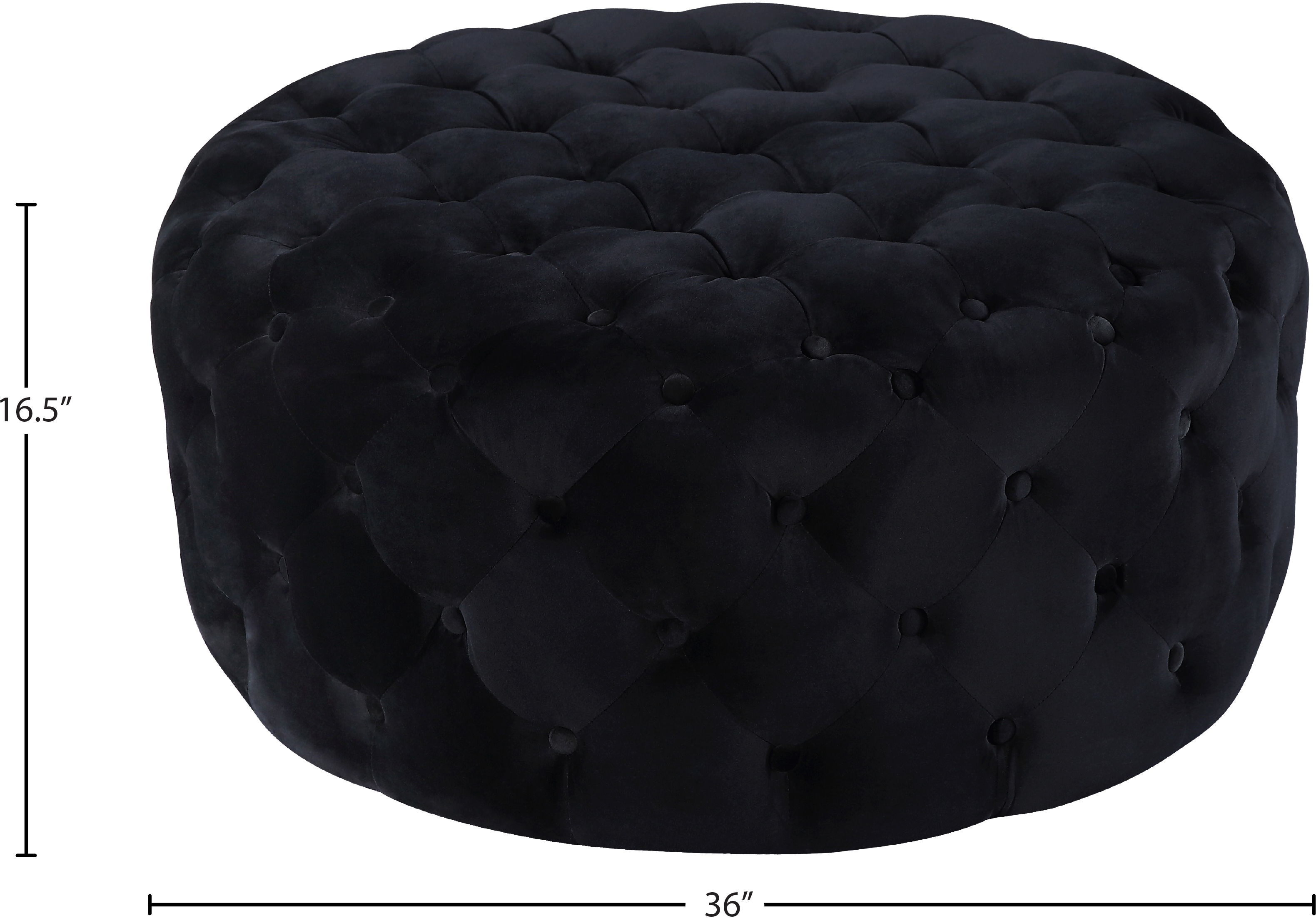 Addison - Ottoman / Bench - Black