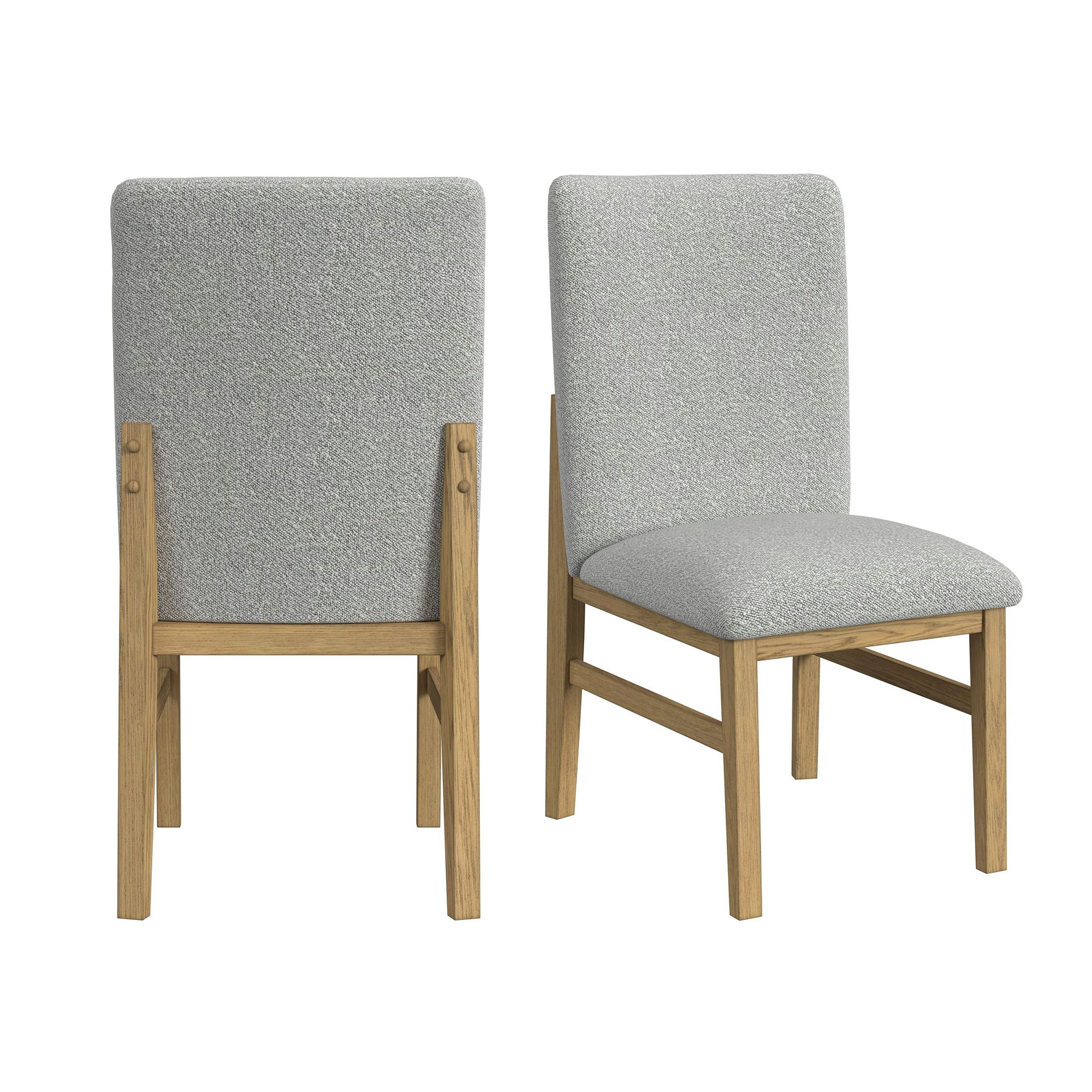 Square Back Dining Side Chair (Set of 2)