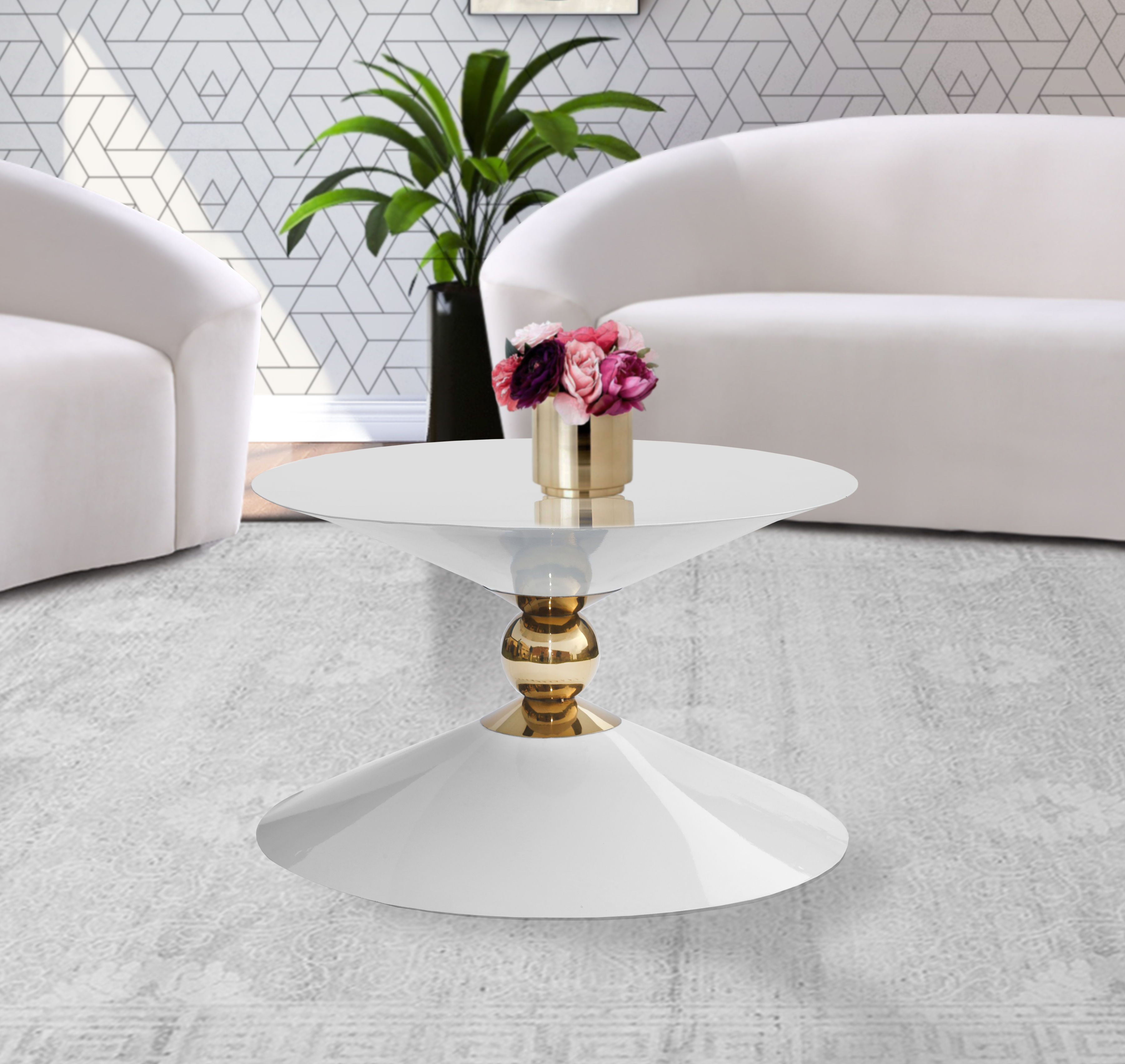 Malia - Coffee Table - White