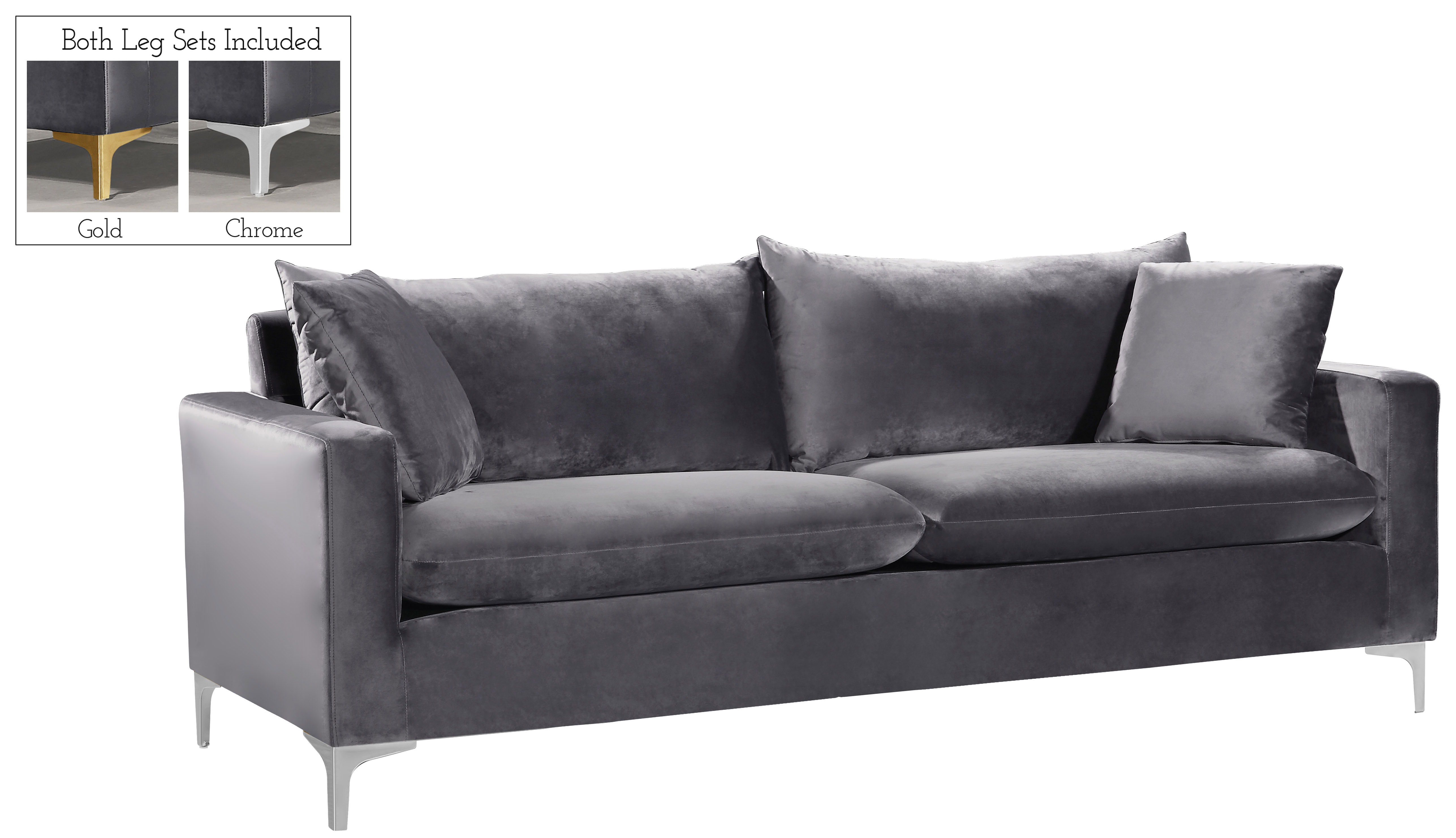 Naomi - Sofa - Gray