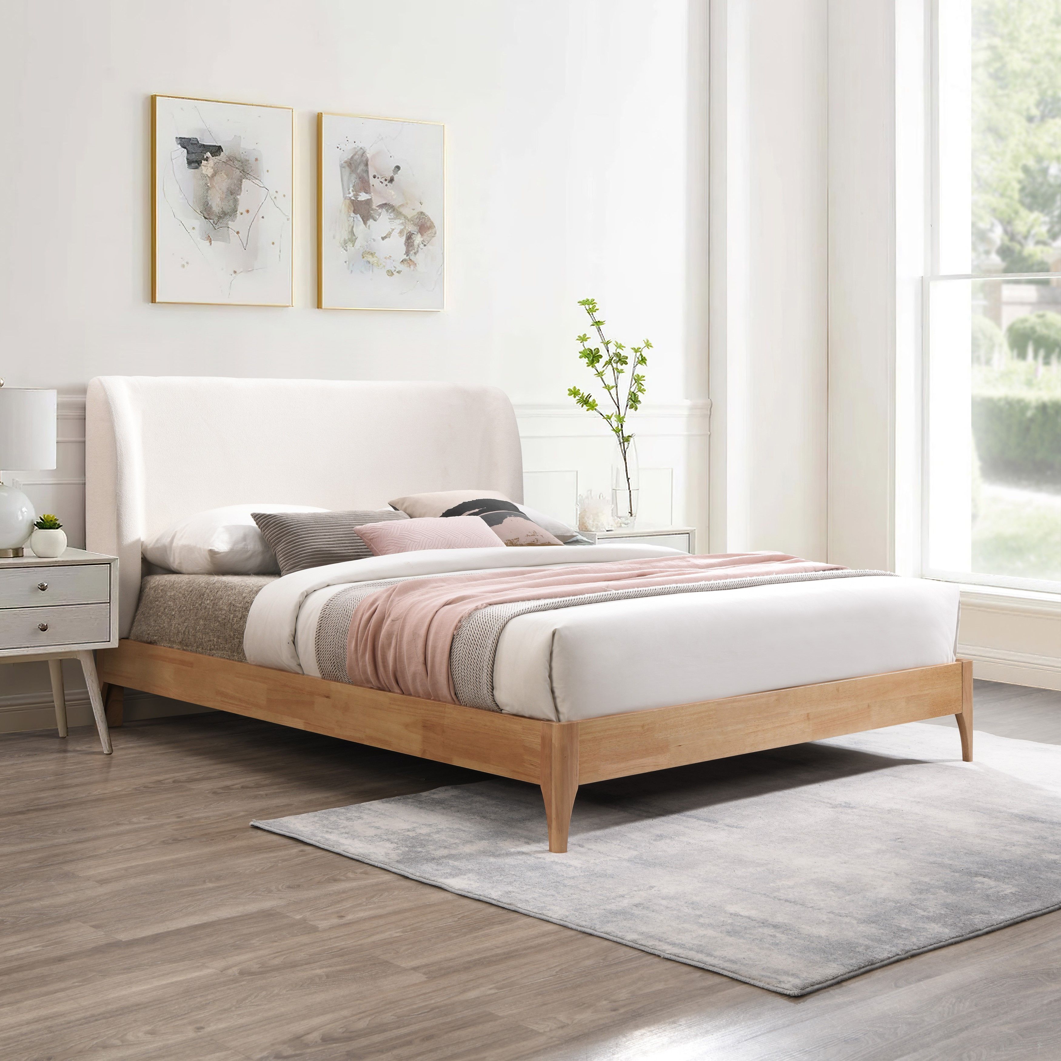 Ventura - Full Bed - Cream