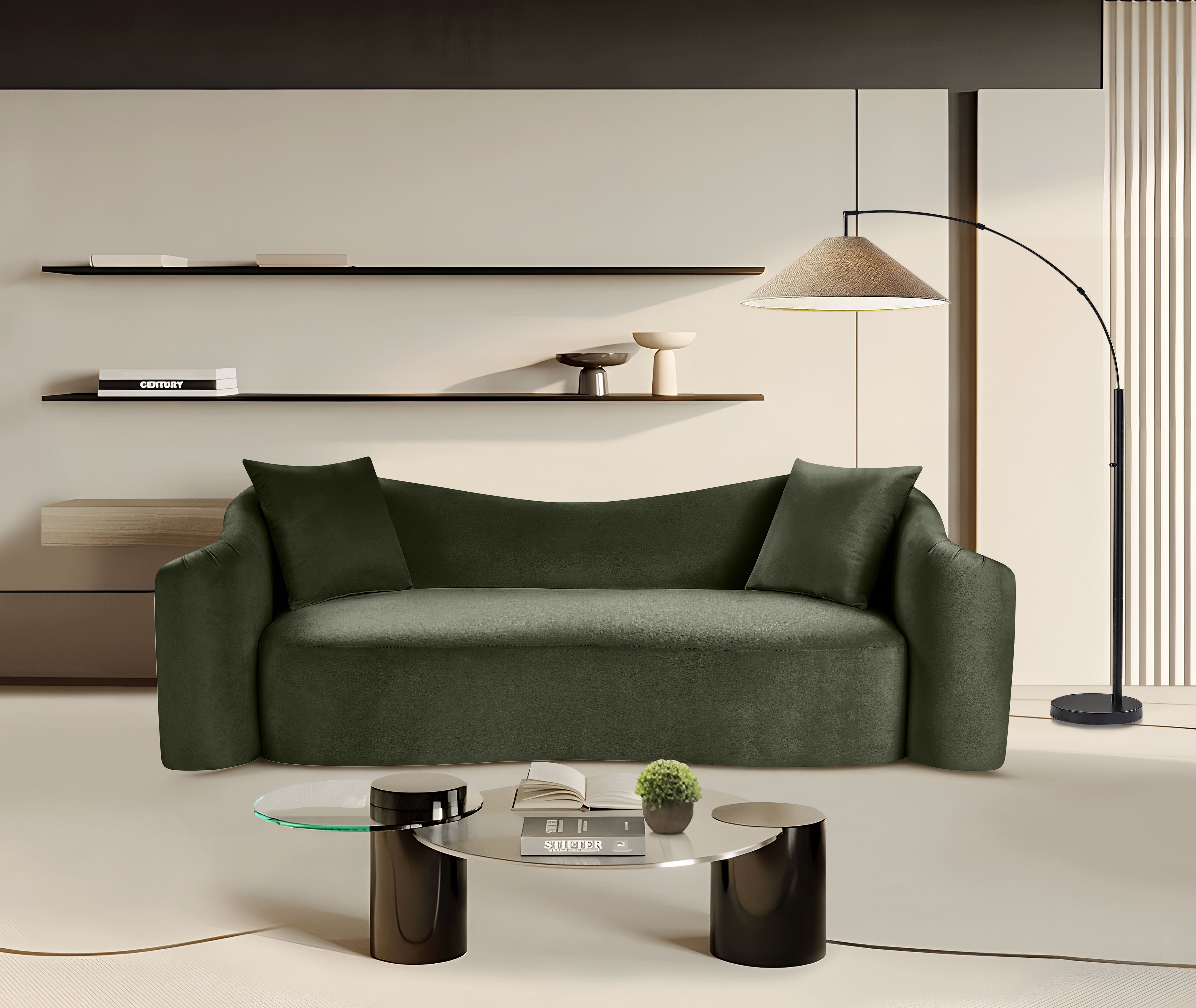 Destin - Sofa - Green