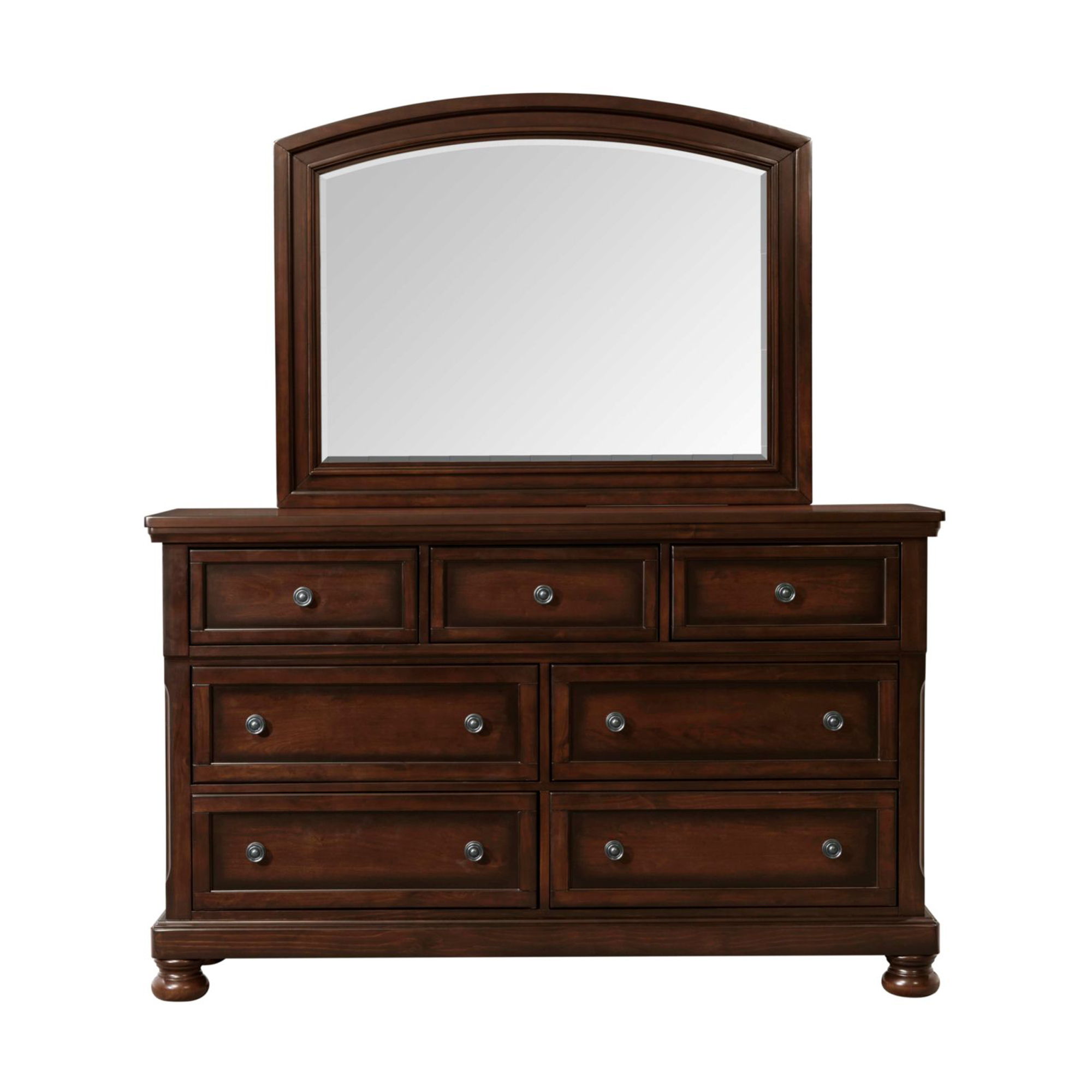 Kingston - Dresser & Mirror - Walnut