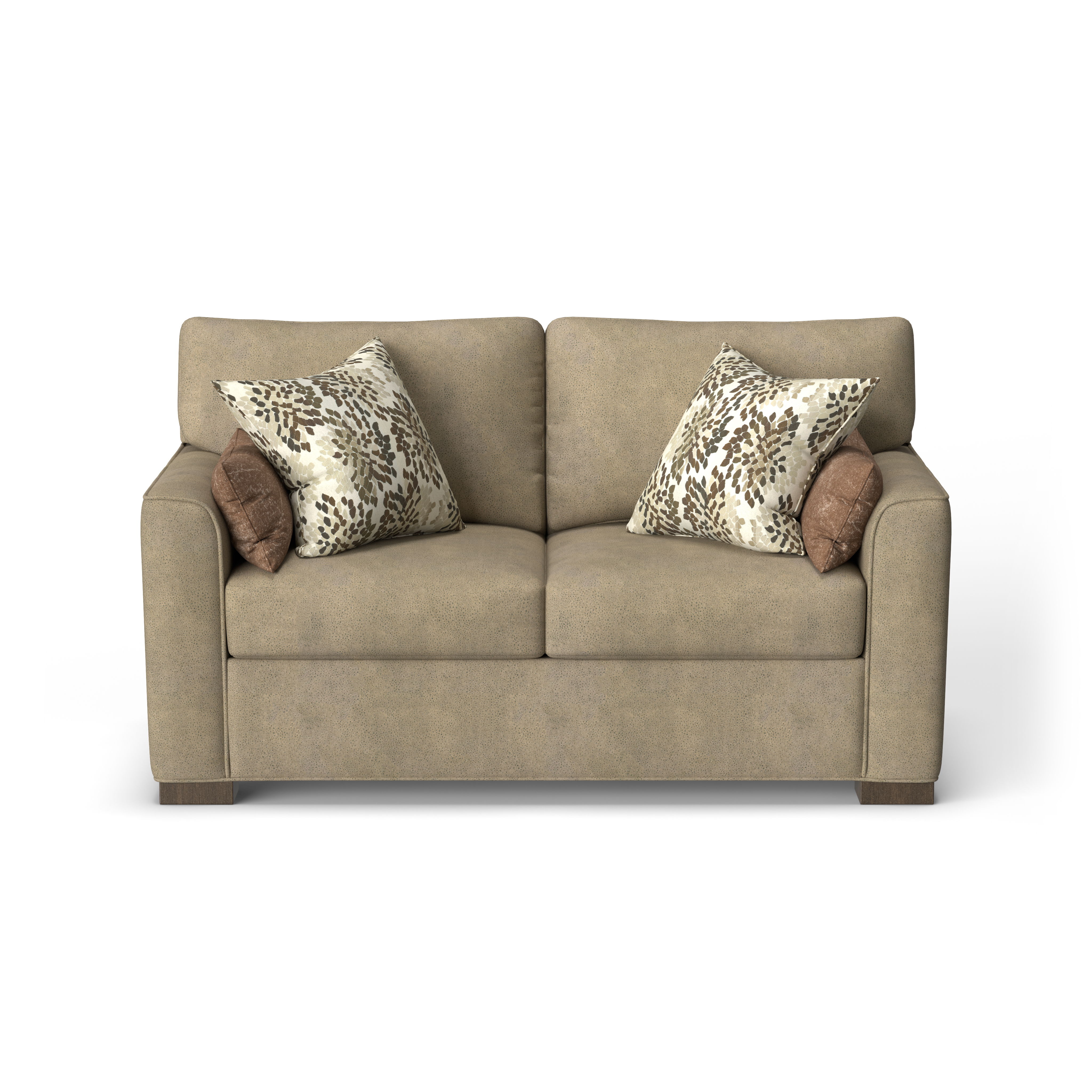Jasper - Fabric Stationary Loveseat, white, view 5