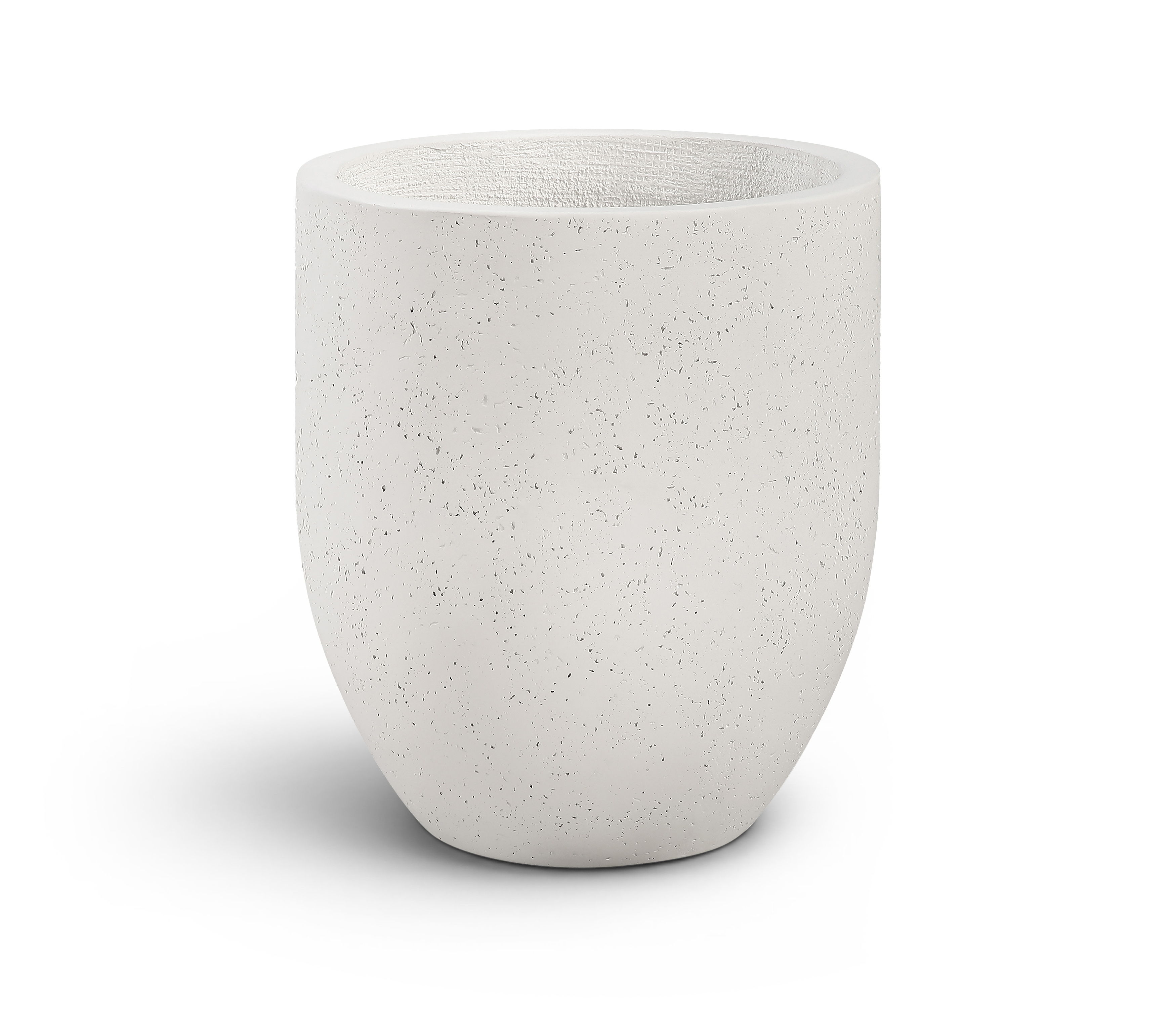 Florique - 18" Indoor / Outdoor Concrete Planter - Cream