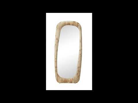 Dara - Floor Mirror - Black, black, view 4