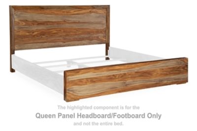 Dressonni – Queen Panel Headboard/Footboard – Brown