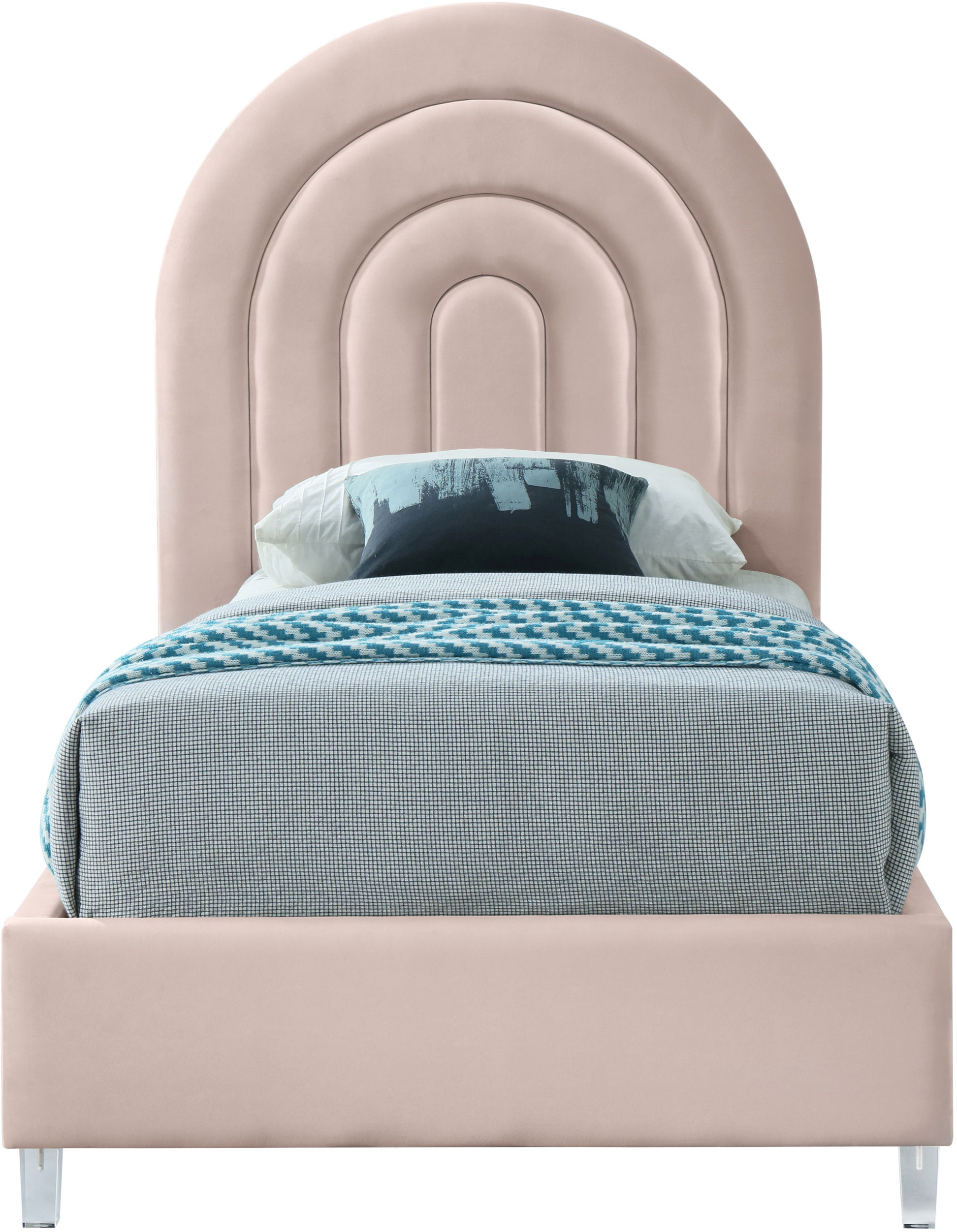 Rainbow - Twin Bed - Pink