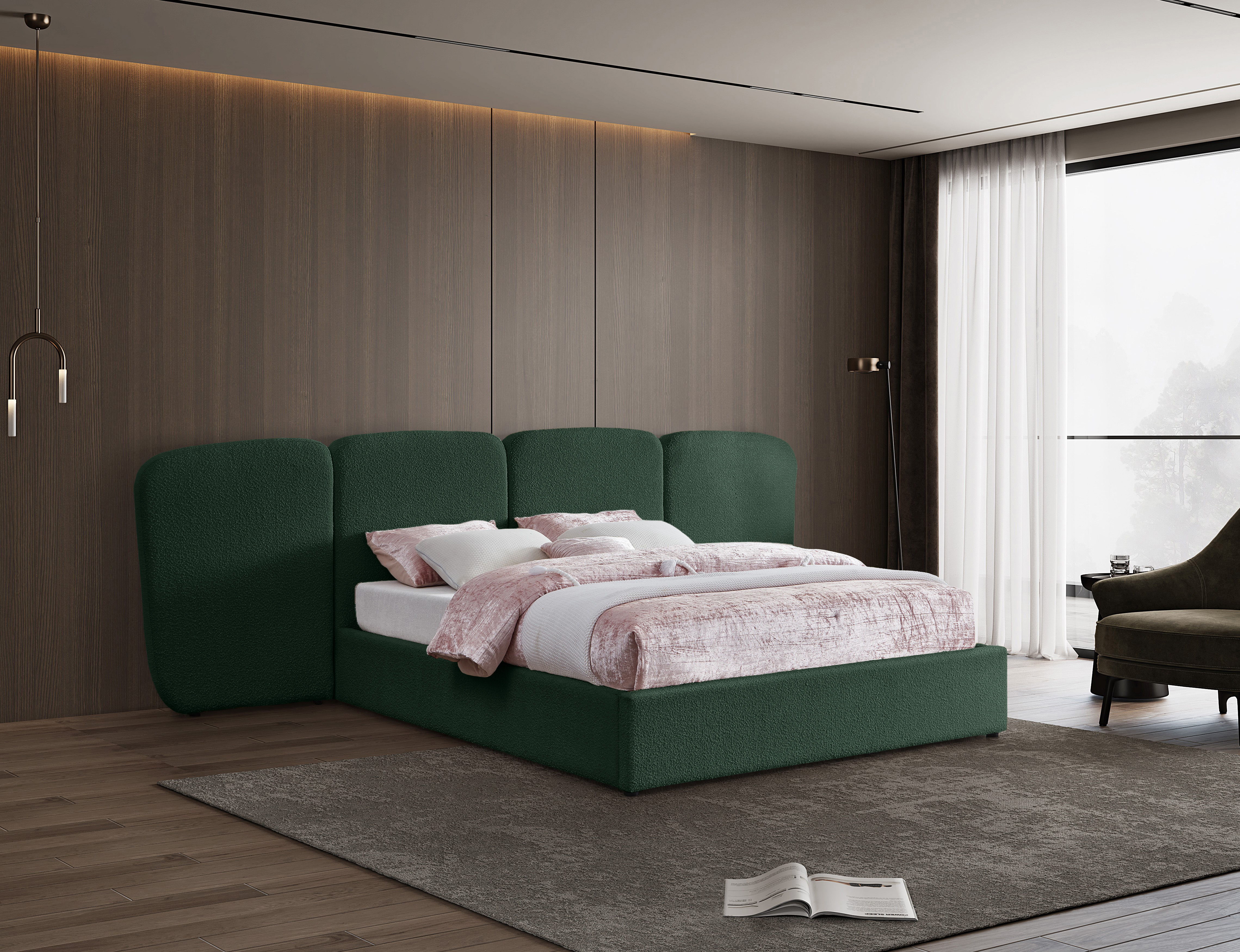 Shiloh - Queen Bed - Green