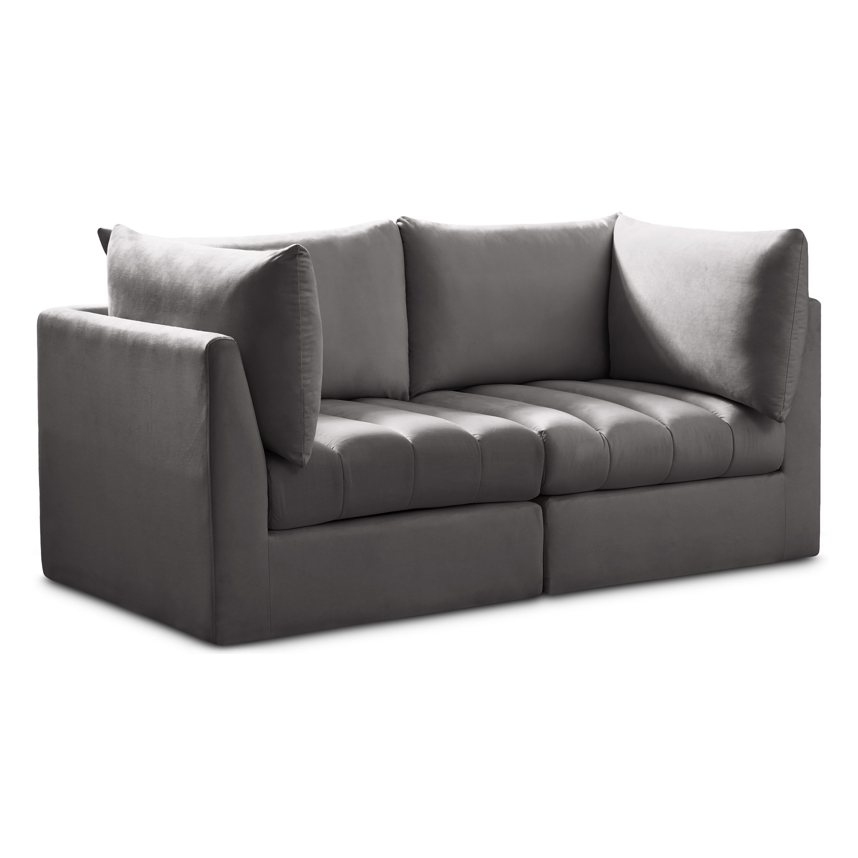 Jacob - Modular 2 Seat Sofa - Gray