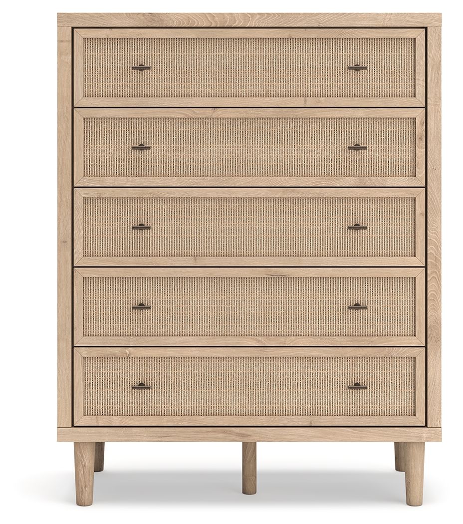 Ashley Furniture Cielden - Five Drawer Wide Chest - Two-Tone - Image 5