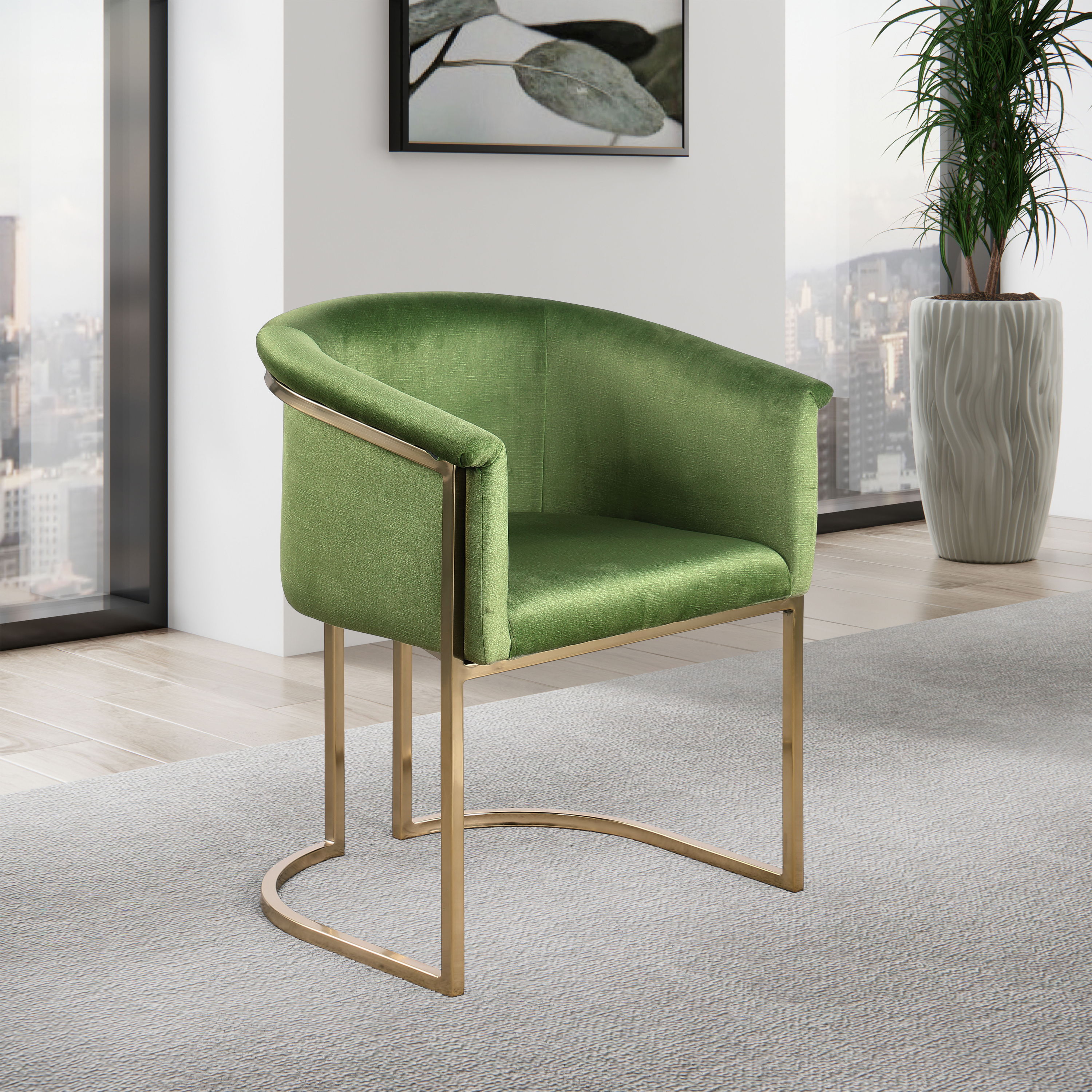 Tierra - Dining Chair - Olive