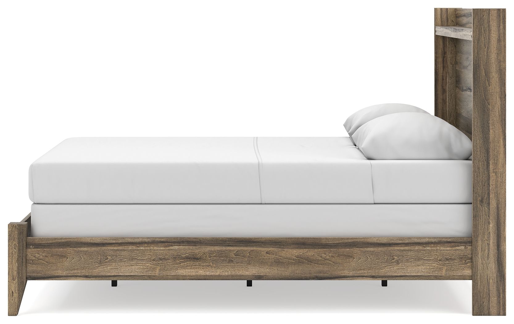 Ashley Furniture Elbrim - Queen Panel Bed - Brown - Image 7