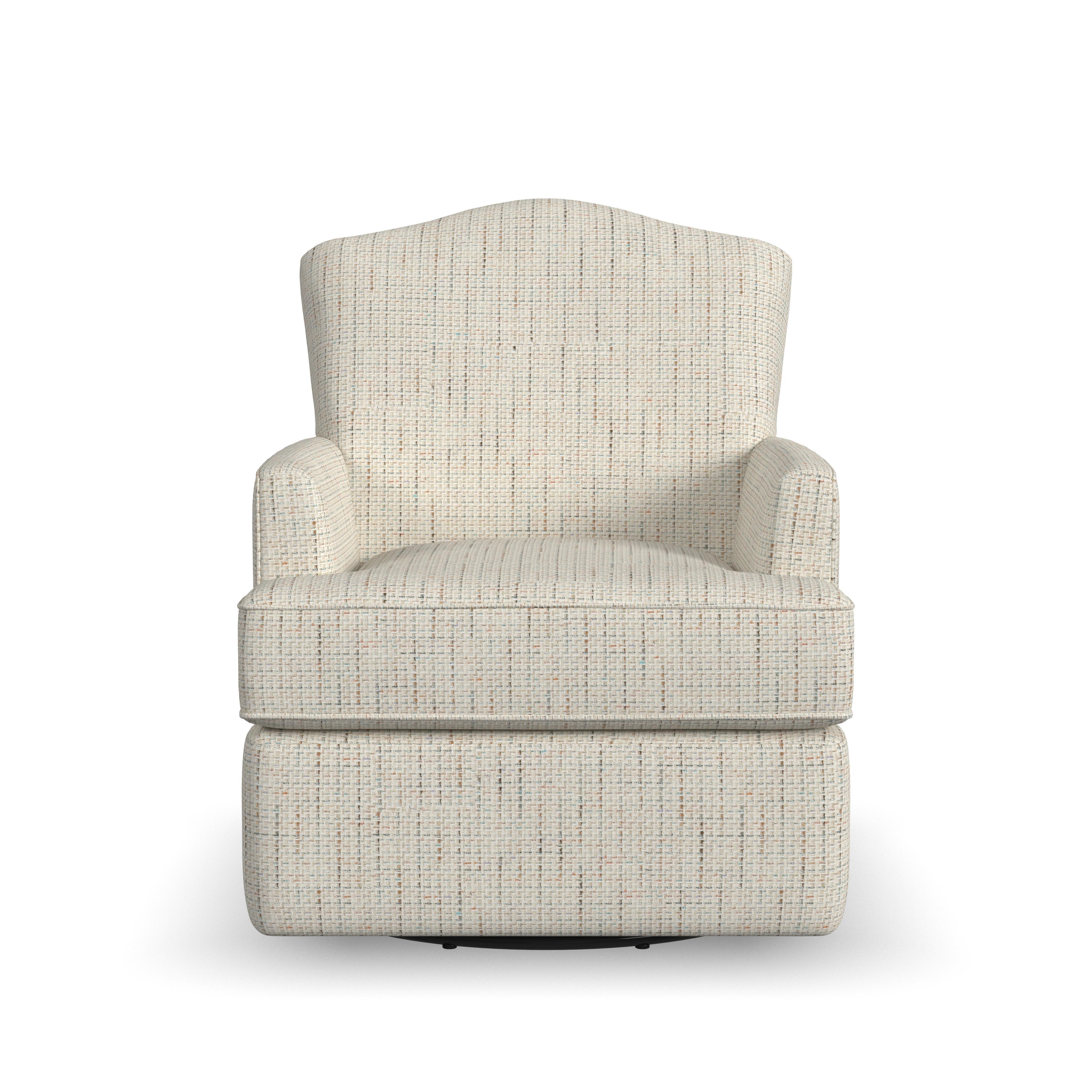 Judge - Fabric Swivel Chair, gray, view 4