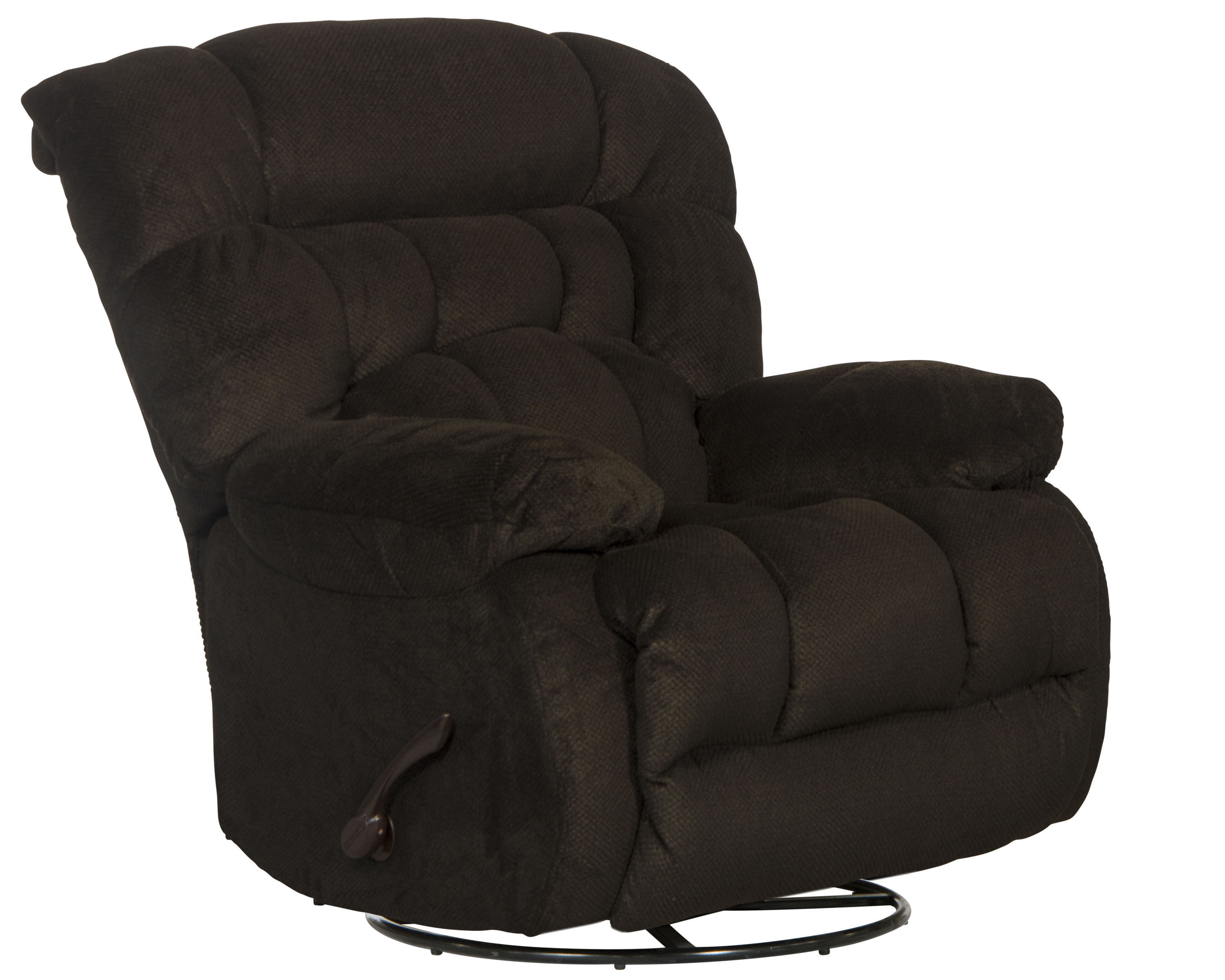 Daly - Chaise Swivel Glider Recliner - Chocolate