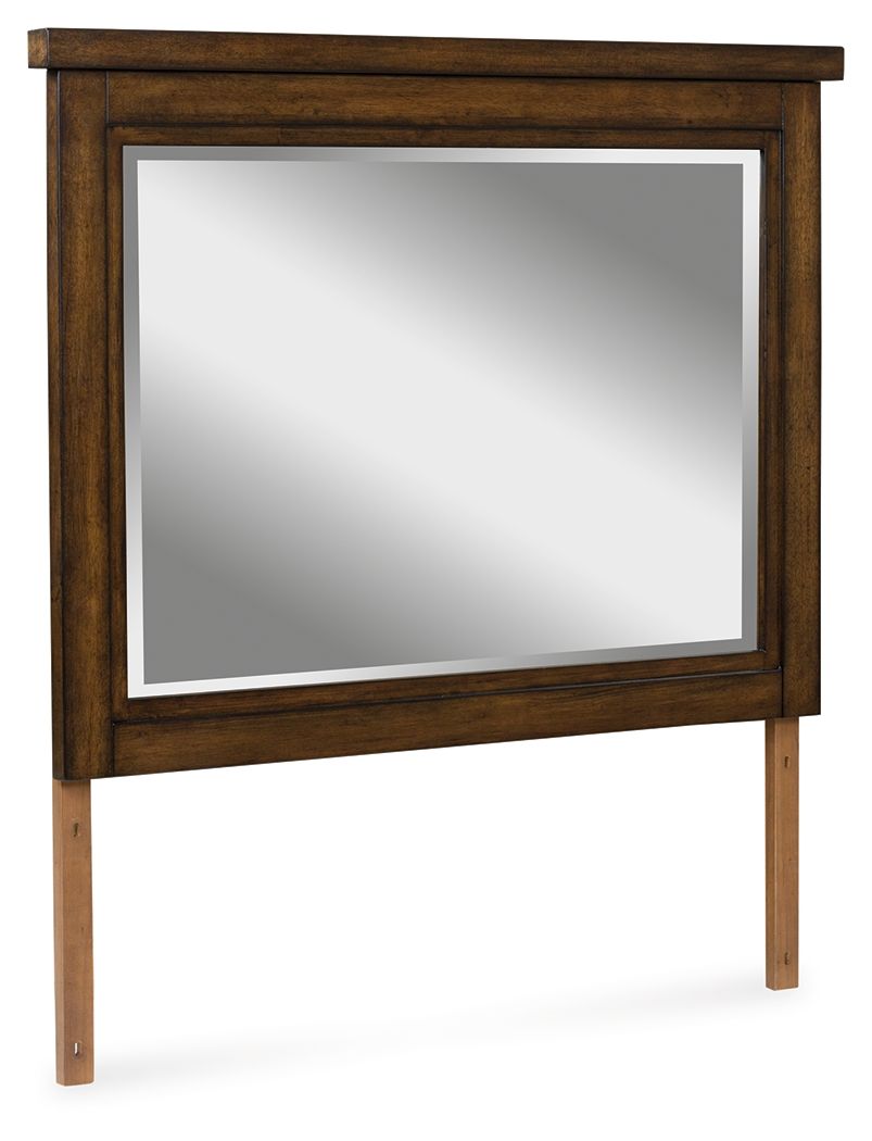 Taffenbrook – Bedroom Mirror – Medium Brown