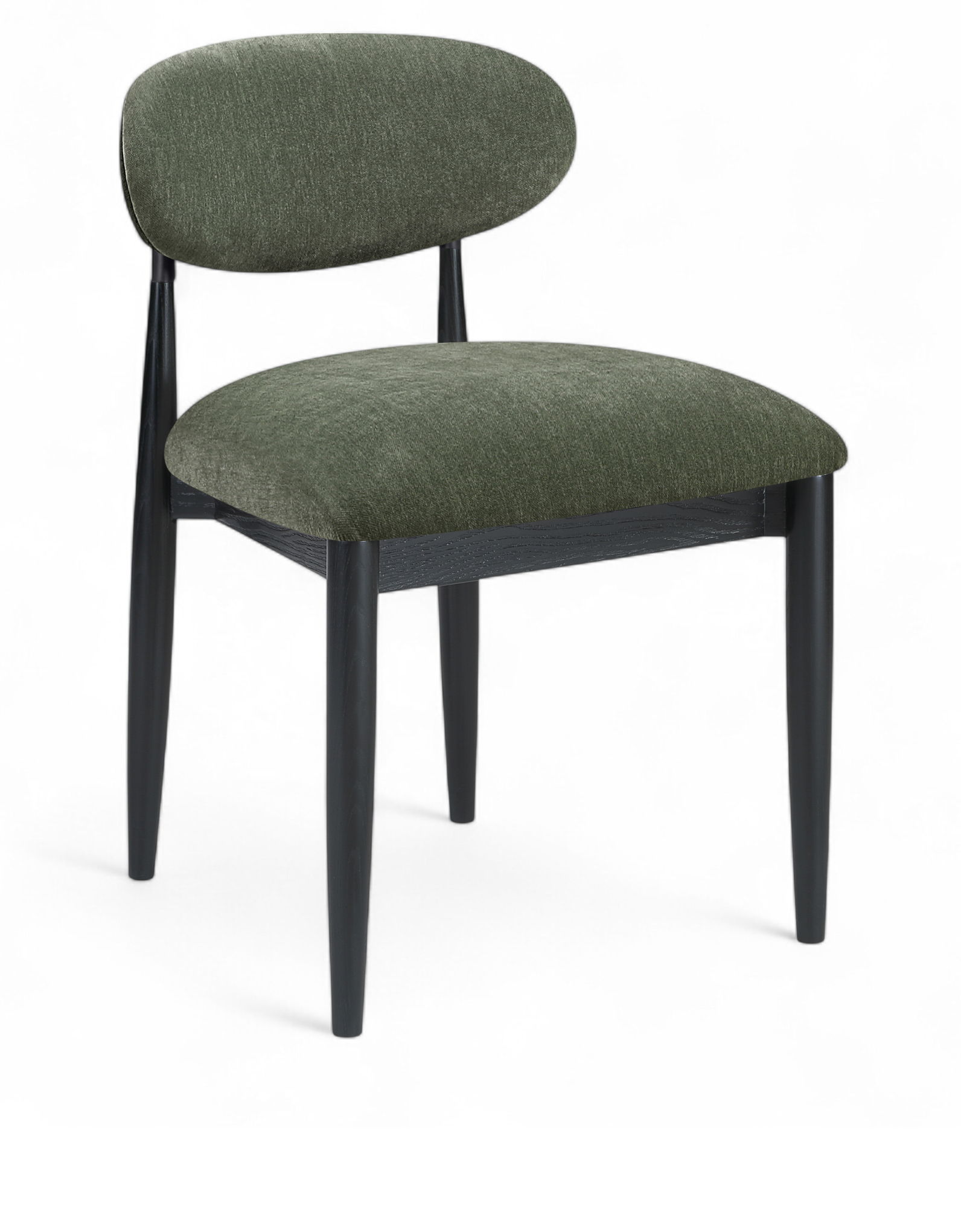 Riccio - Upholstered Dining Side Chair (Set of 2) - Olive