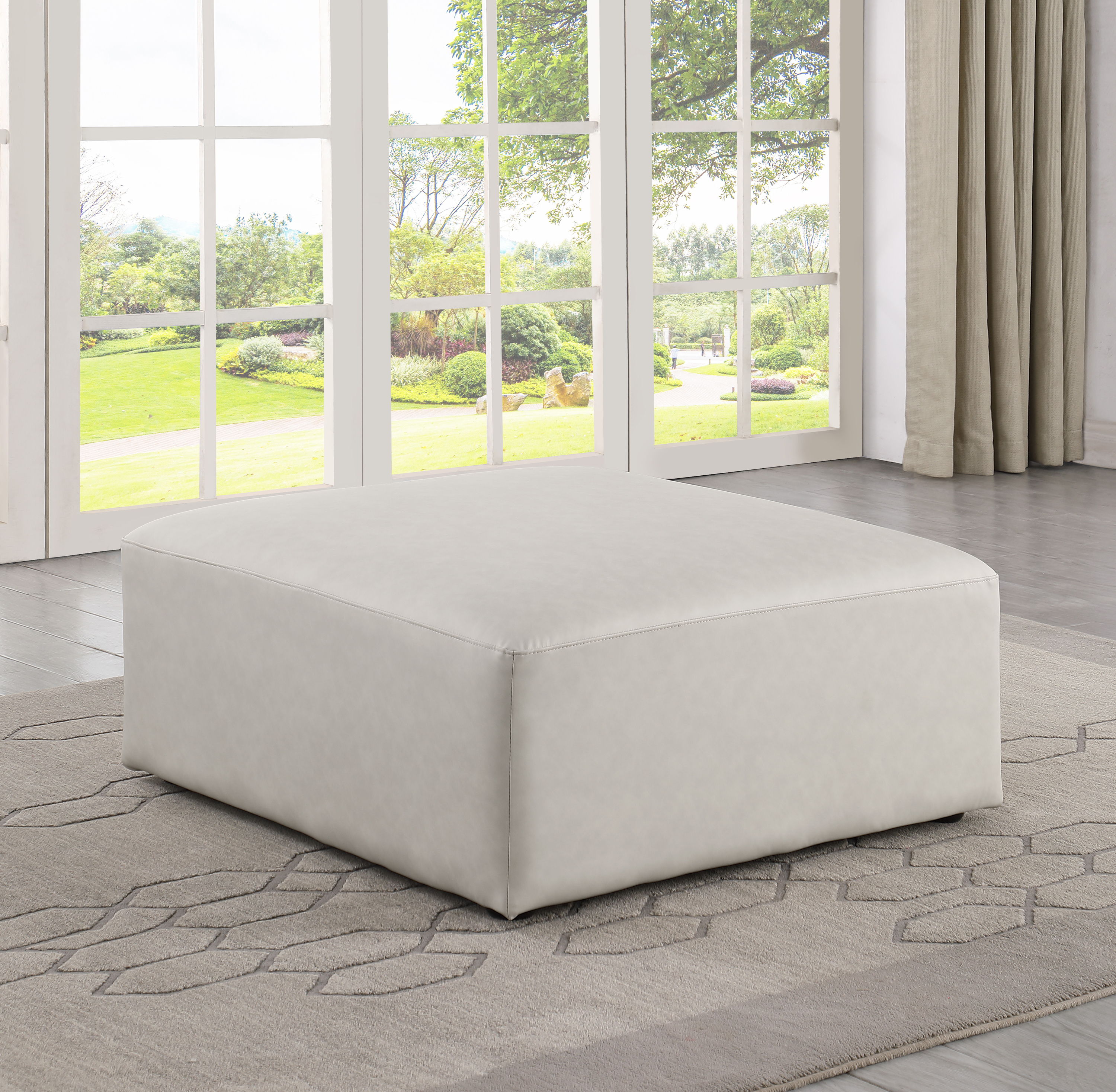Cube - Ottoman - Cream