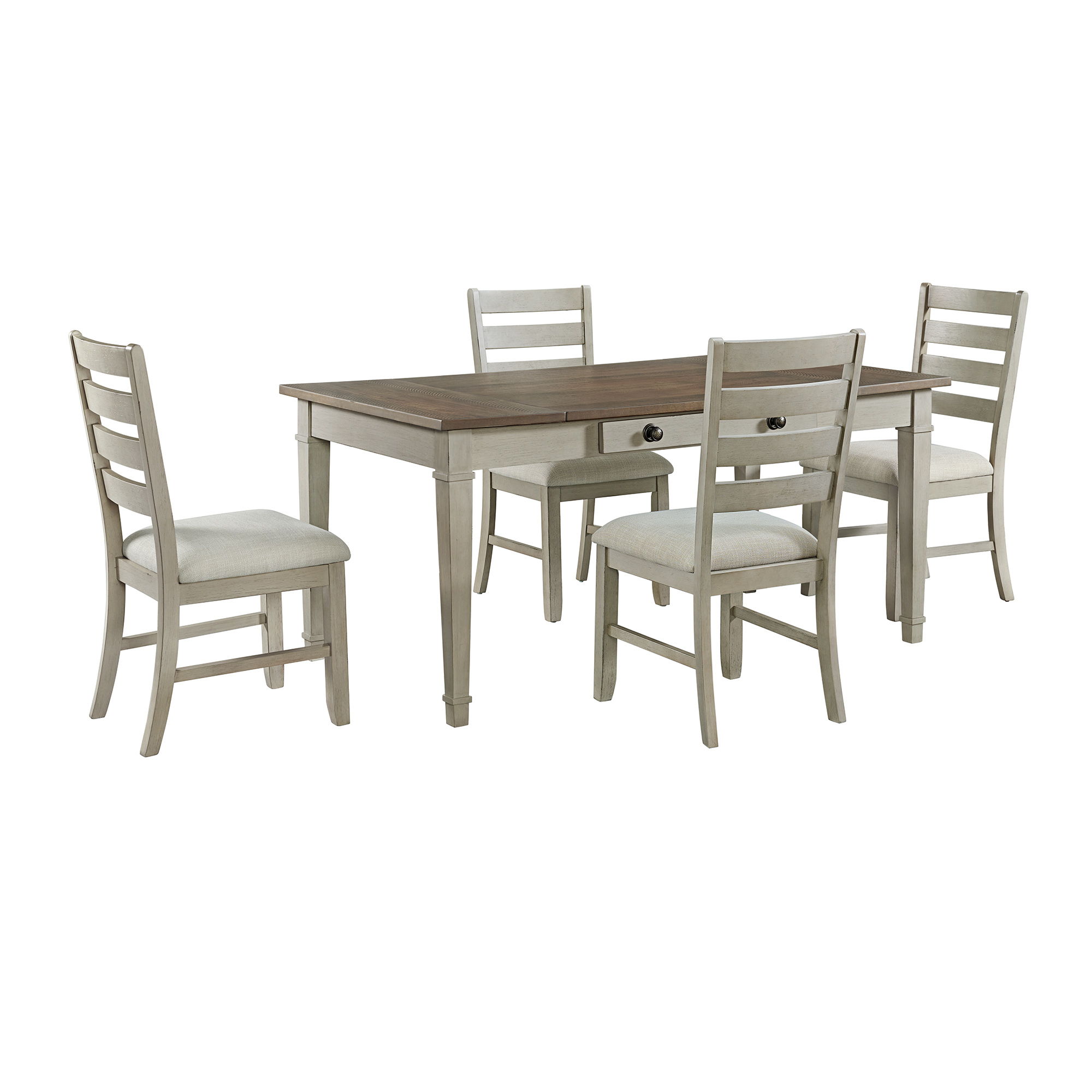 5 Pc · Rectangular Table And Four Chairs
