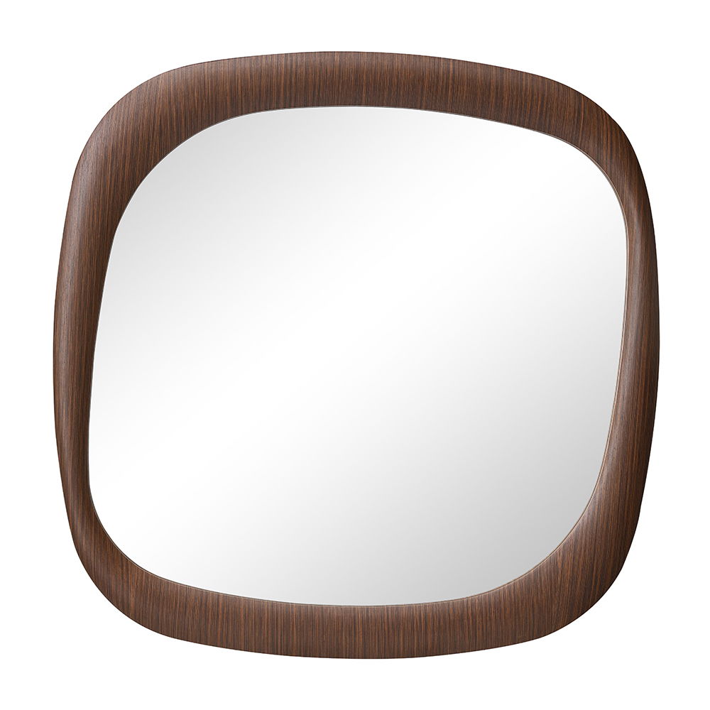 Dana - Accent Mirror - Dark Walnut, dark brown, view 2
