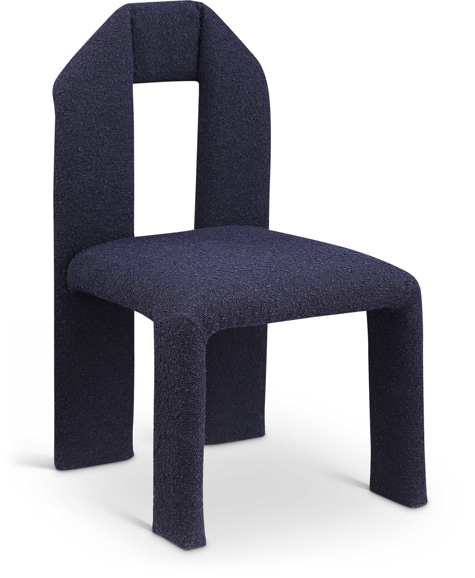 Bennett - Boucle Dining Chair (Set of 2) - Navy