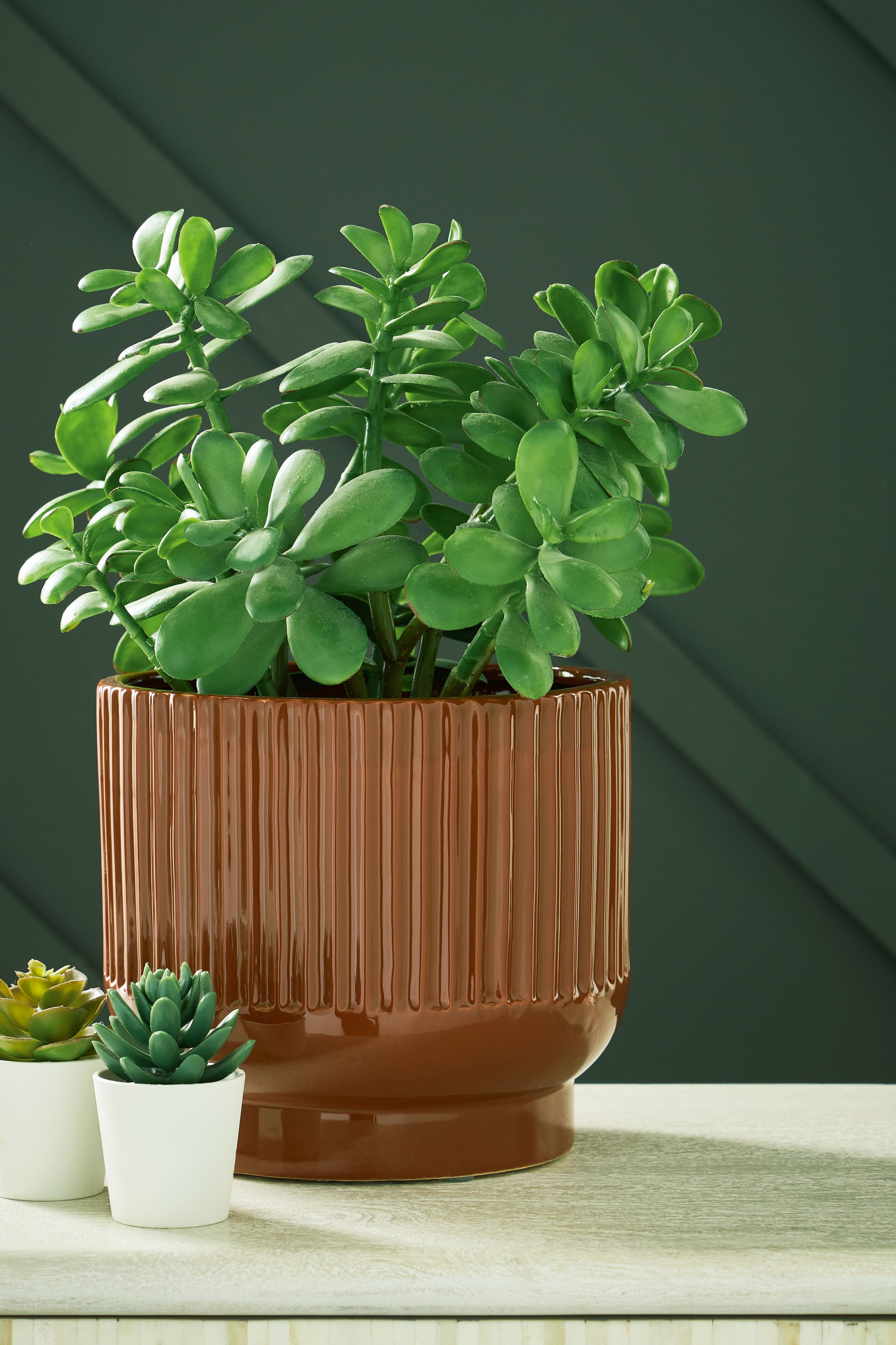 Avalyah - Vase (Set of 2) - 8" - Burnt Umber