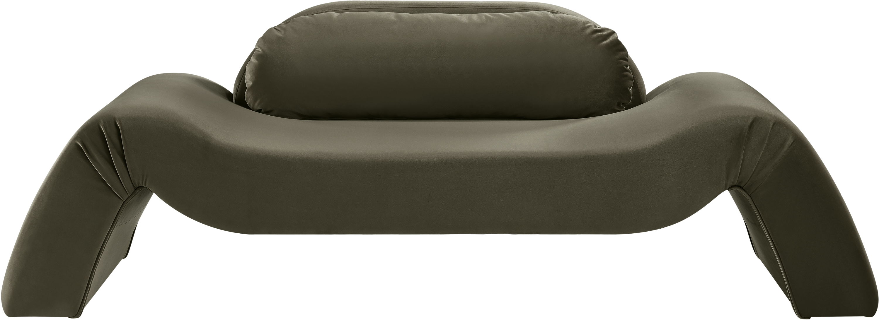 Austin - Velvet Loveseat - Green