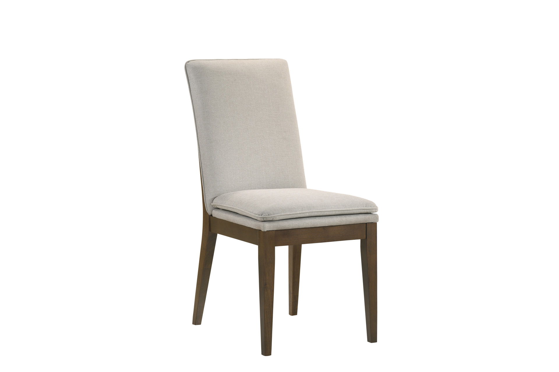 Maggie - Dining Chair With Cushion (Set of 2) - Natural / Walnut