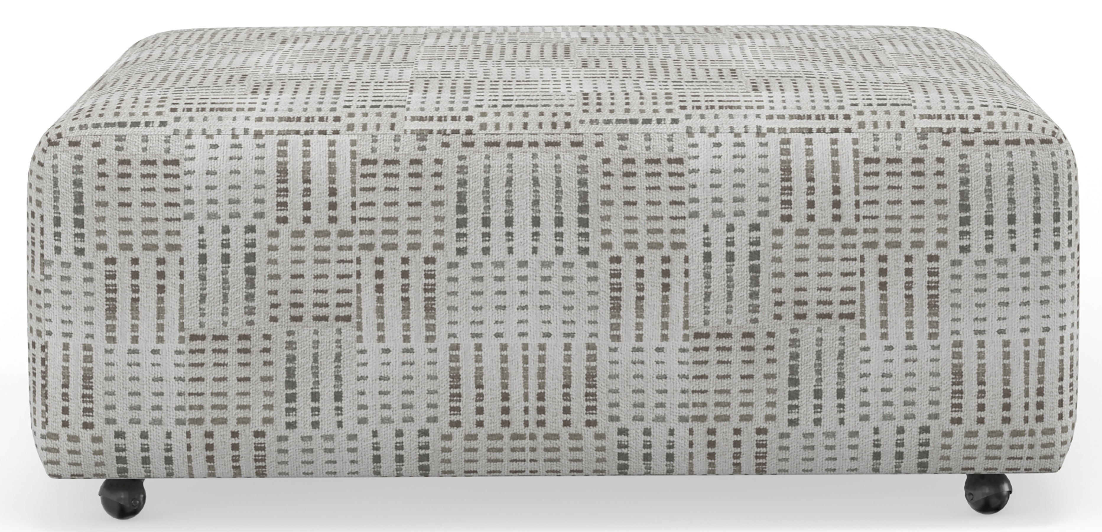 Kellen - Castered Cocktail Ottoman - Woodlands