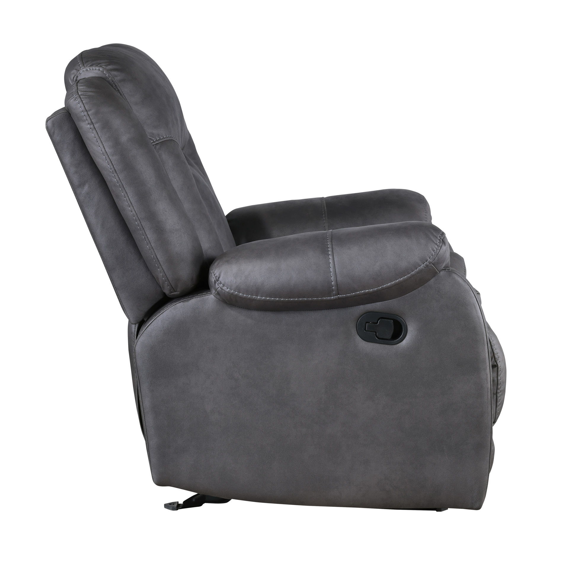 Morello - Glider Recliner - Gray, dark gray, view 4
