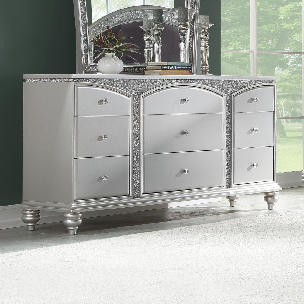 Maverick - Dresser - Platinum, silver