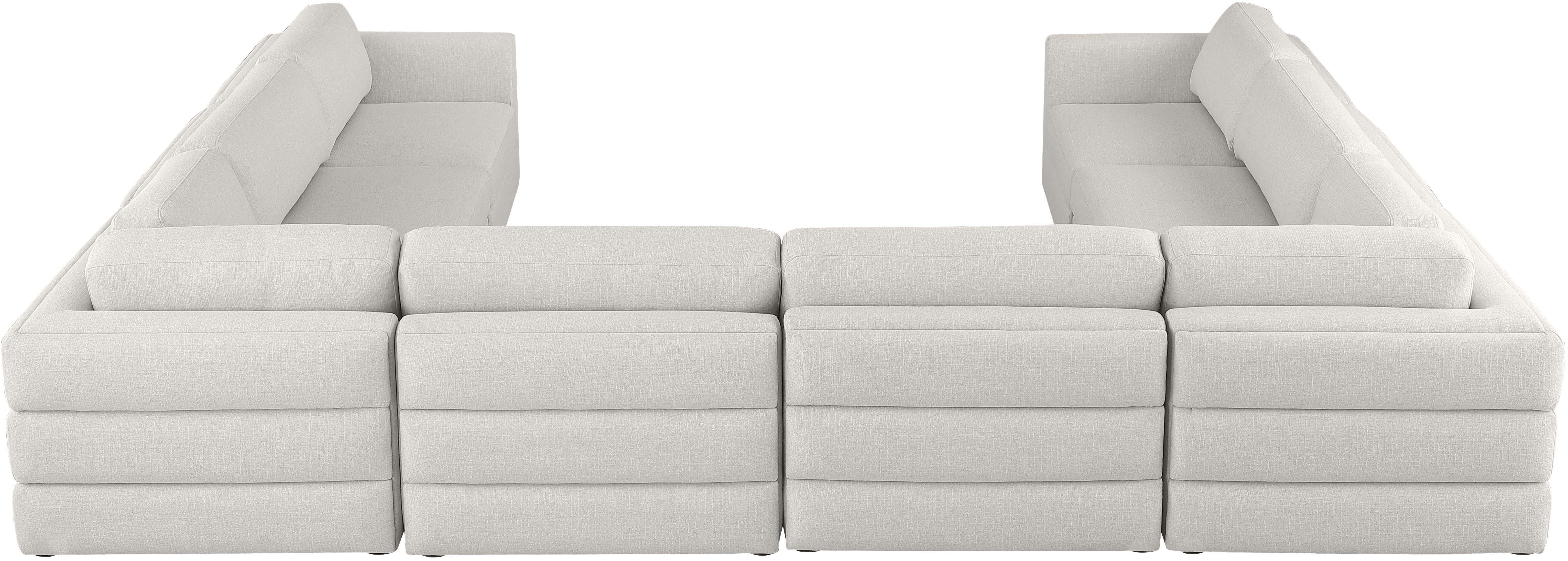 Beckham - 8 Piece Modular Sectional - Beige
