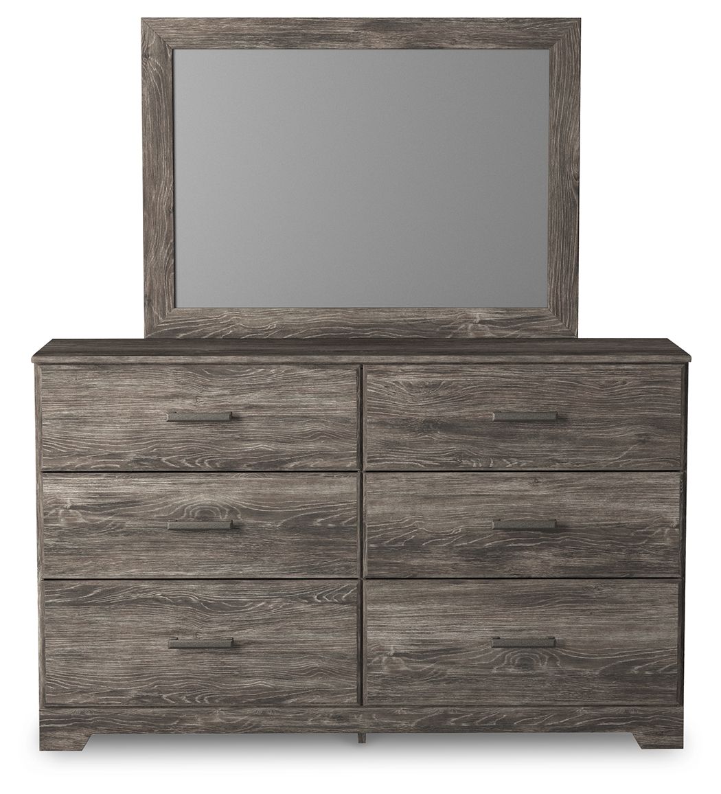 Ralinksi - Dresser, Mirror - Gray