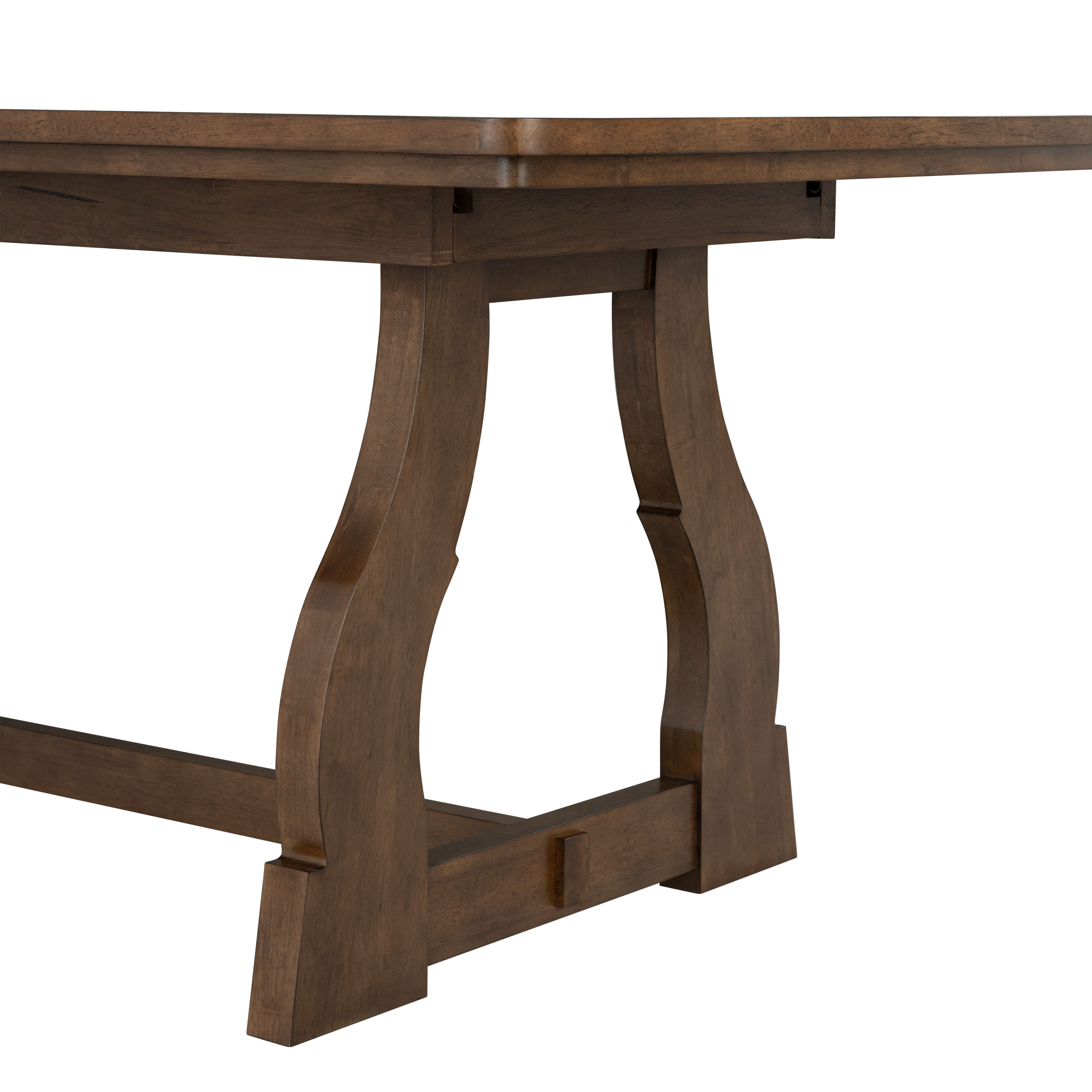Bellevue - Rectangular Dining Table, dark brown, view 6