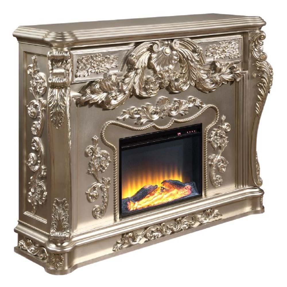 Sorina - Fireplace - Antique Silver, silver, view 2