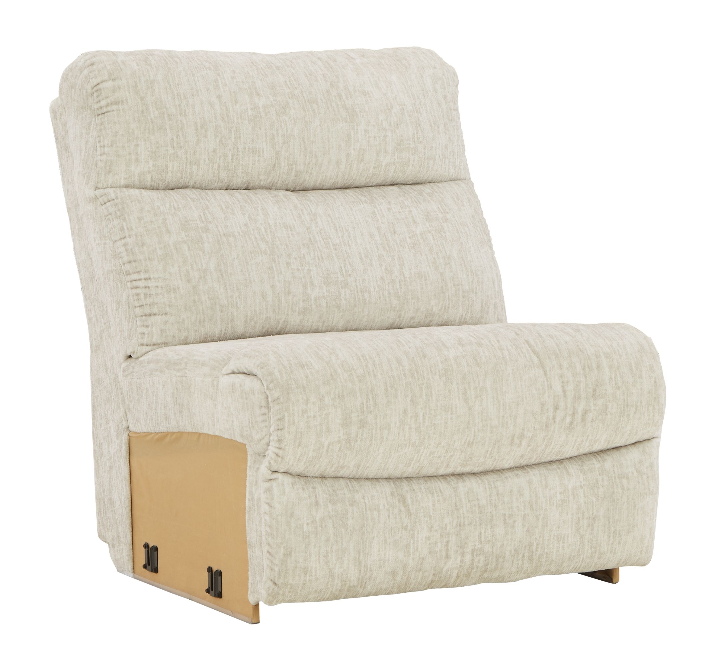 Critic’s Corner Parchment Armless Chair New Lots Furniture Online